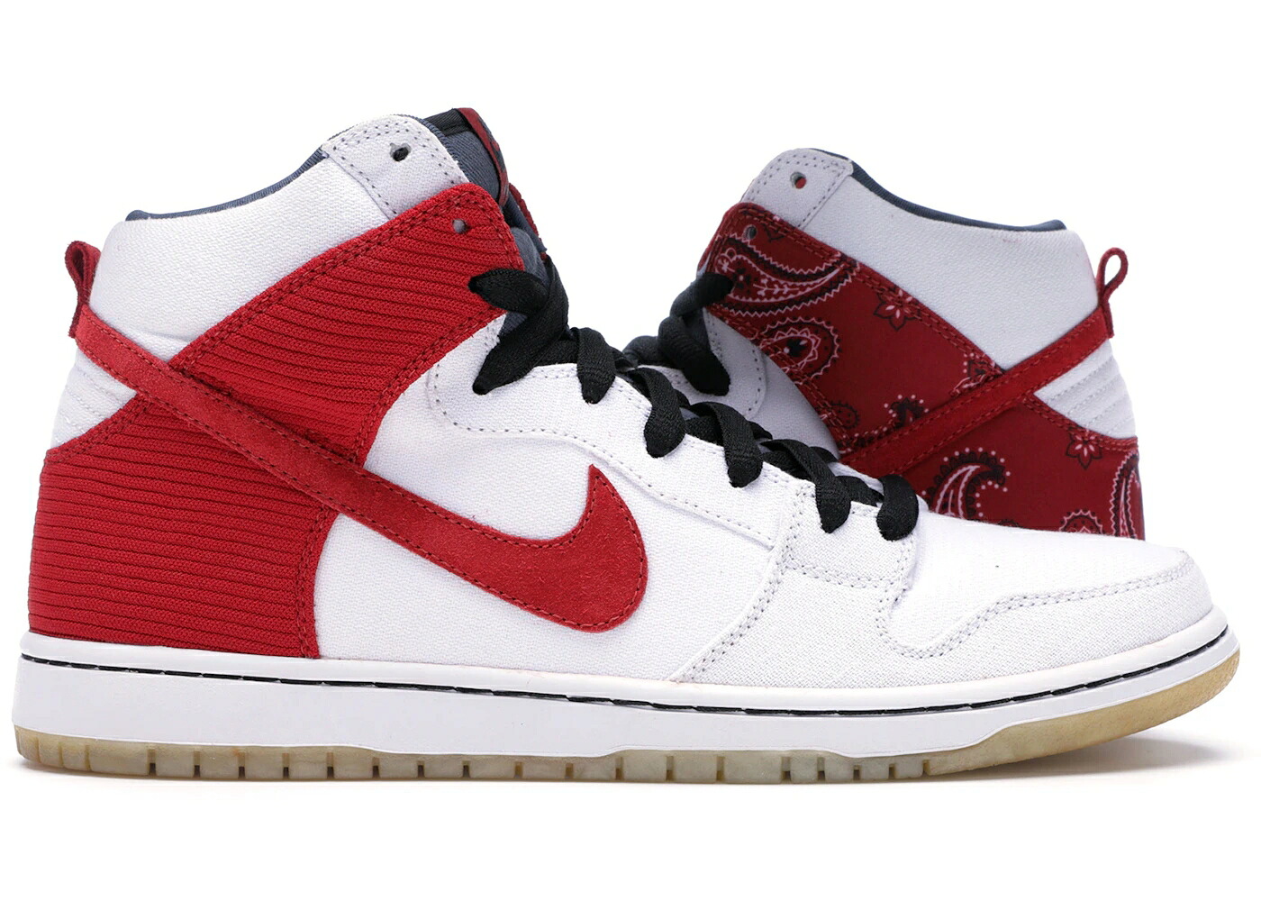 ナイキ エスビー ダンク ご機嫌 白いこと 白いこと 赤 赤いこと ダンクハイ \u0026 スニーカー メンズ NIKE SB DUNK HIGH CHEECH CHONG / WHITE VARSITY RED MDM DNM BLK