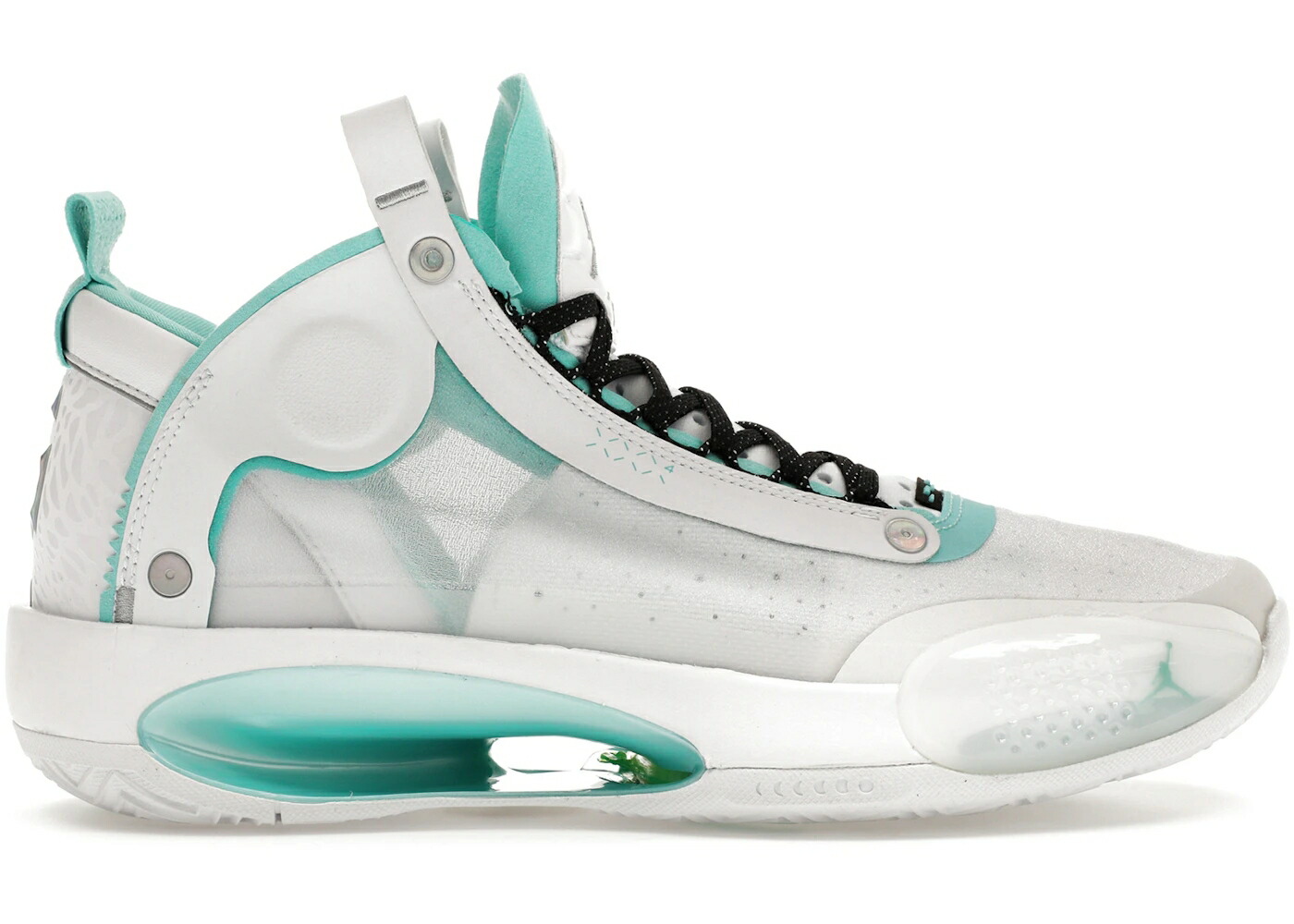 ナイキ ジョーダン 白色 ホワイト 銀色 シルバー スニーカー メンズ JORDAN XXXIV GUO AILUN / WHITE AURORA METALLIC SILVER