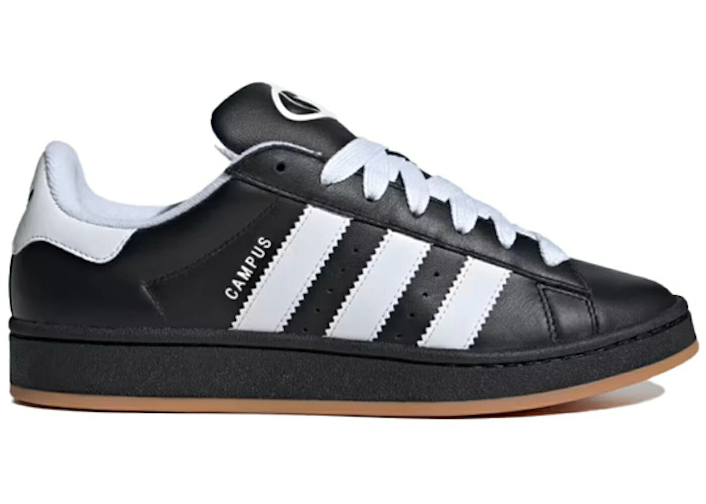 アディダス キャンパス コア 黒色 ブラック 白色 ホワイト スニーカー メンズ ADIDAS CAMPUS 00S CORE BLACK CLOUD WHITE GUM / CORE BLACK CLOUD WHITE GUM