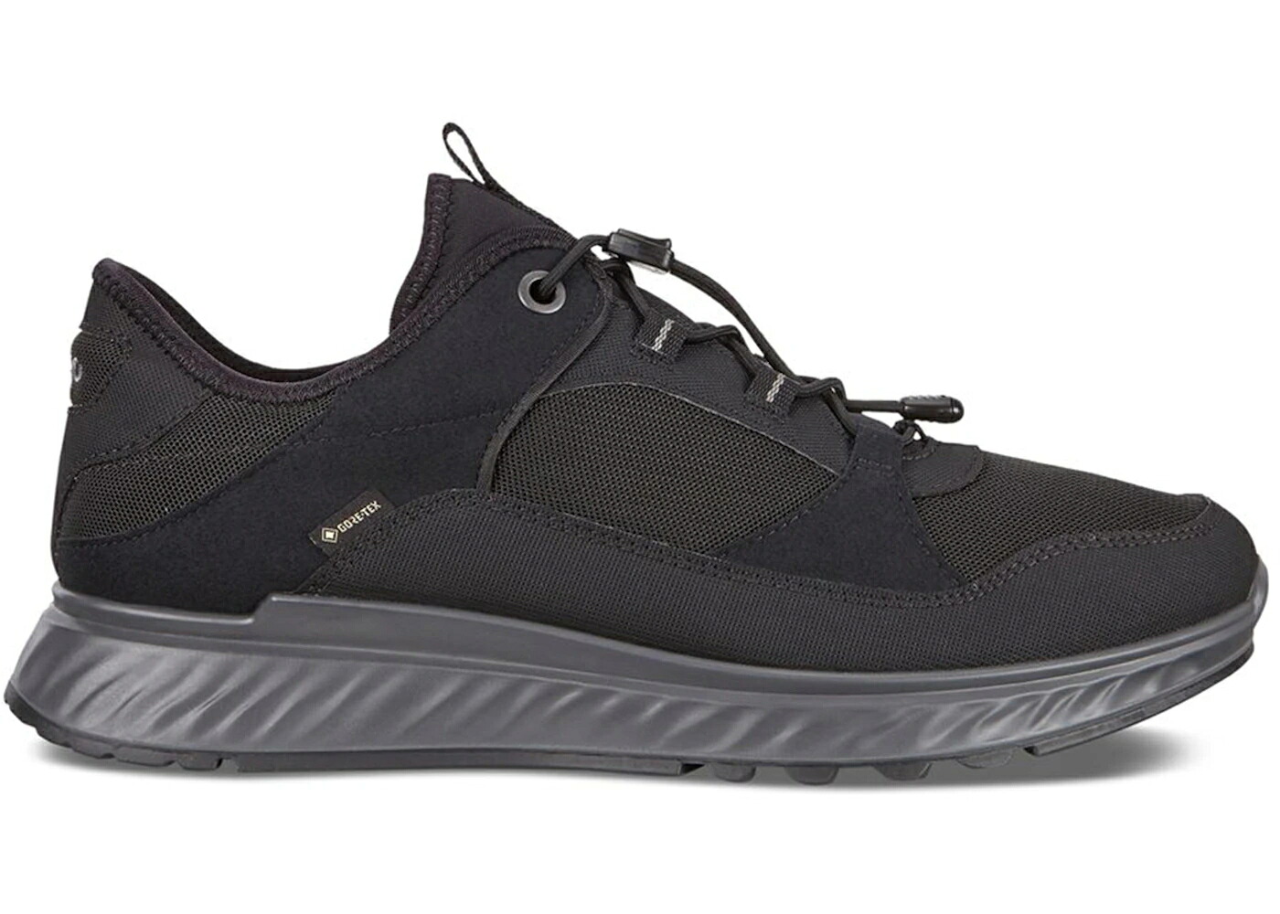 エコー ゴアテックス 黒色 ブラック スニーカー メンズ ECCO EXOSTRIDE GORE-TEX BLACK /|スニケス