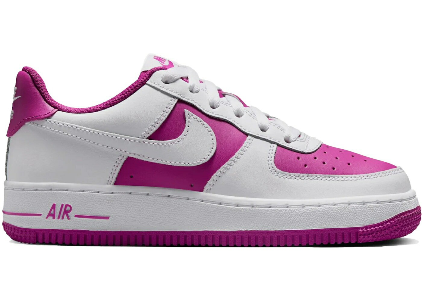 ナイキ 白色 ホワイト エアフォース ジュニア キッズ NIKE AIR FORCE 1 LOW WHITE HOT FUCHSIA (GS) / WHITE HOT FUCHSIA ベビー マタニティ スニーカー