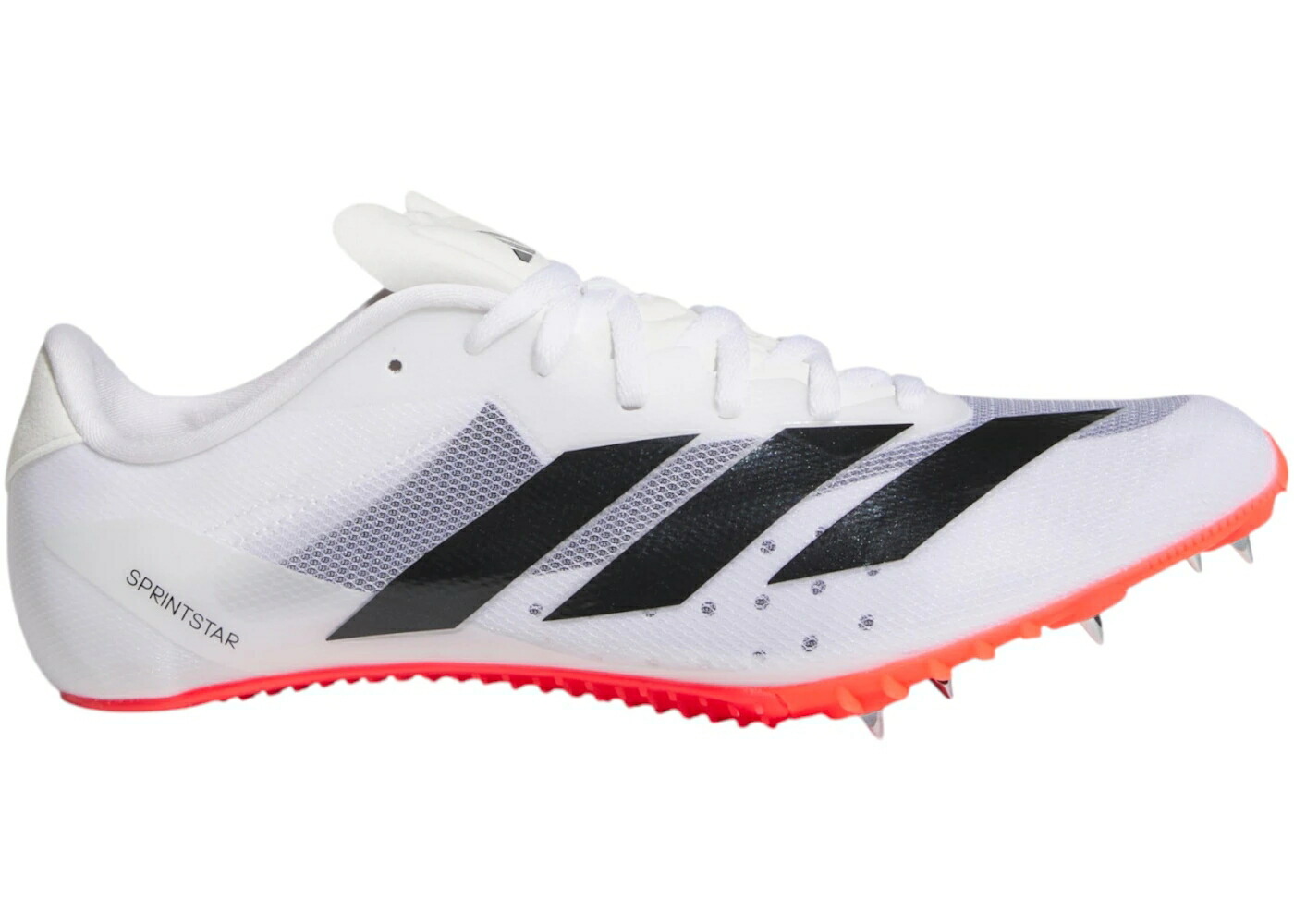 アディダス アディゼロ 白色 ホワイト コア 黒色 ブラック 赤 レッド スニーカー メンズ ADIDAS ADIZERO SPRINTSTAR CLOUD WHITE CORE BLACK LUCID RED / CLOUD WHITE CORE BLACK LUCID RED