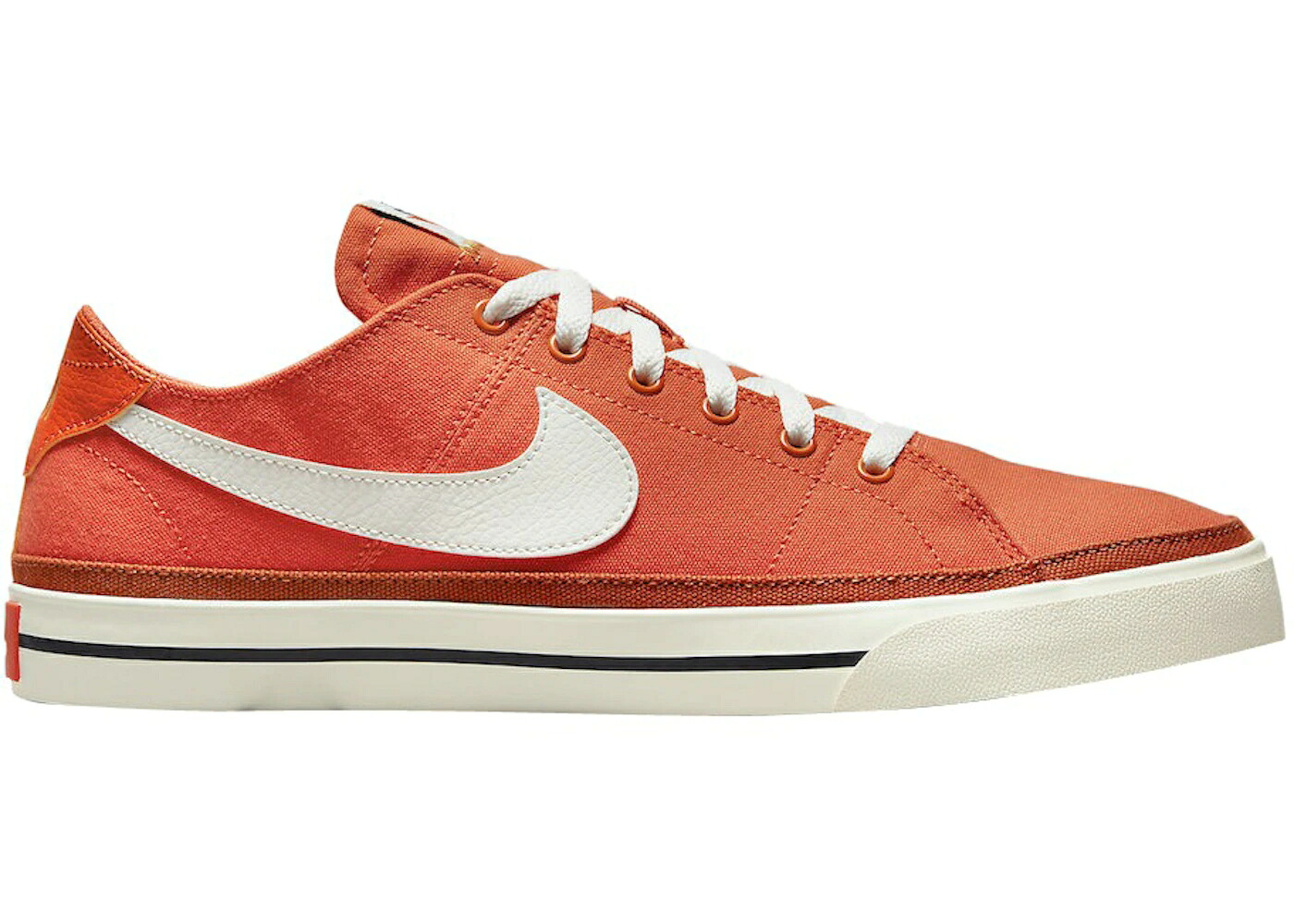 ナイキ コート レガシー 橙 オレンジ 茶色 ブラウン スニーカー メンズ NIKE COURT LEGACY ORANGE / ORANGE GUM LIGHT BROWN SAIL|スニケス