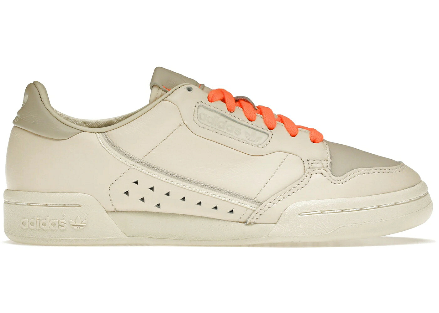 アディダス クリーム 白色 ホワイト スニーカー メンズ ADIDAS CONTINENTAL 80 PHARRELL ECRU TINT / ECRU TINT CREAM WHITE CLEAR
