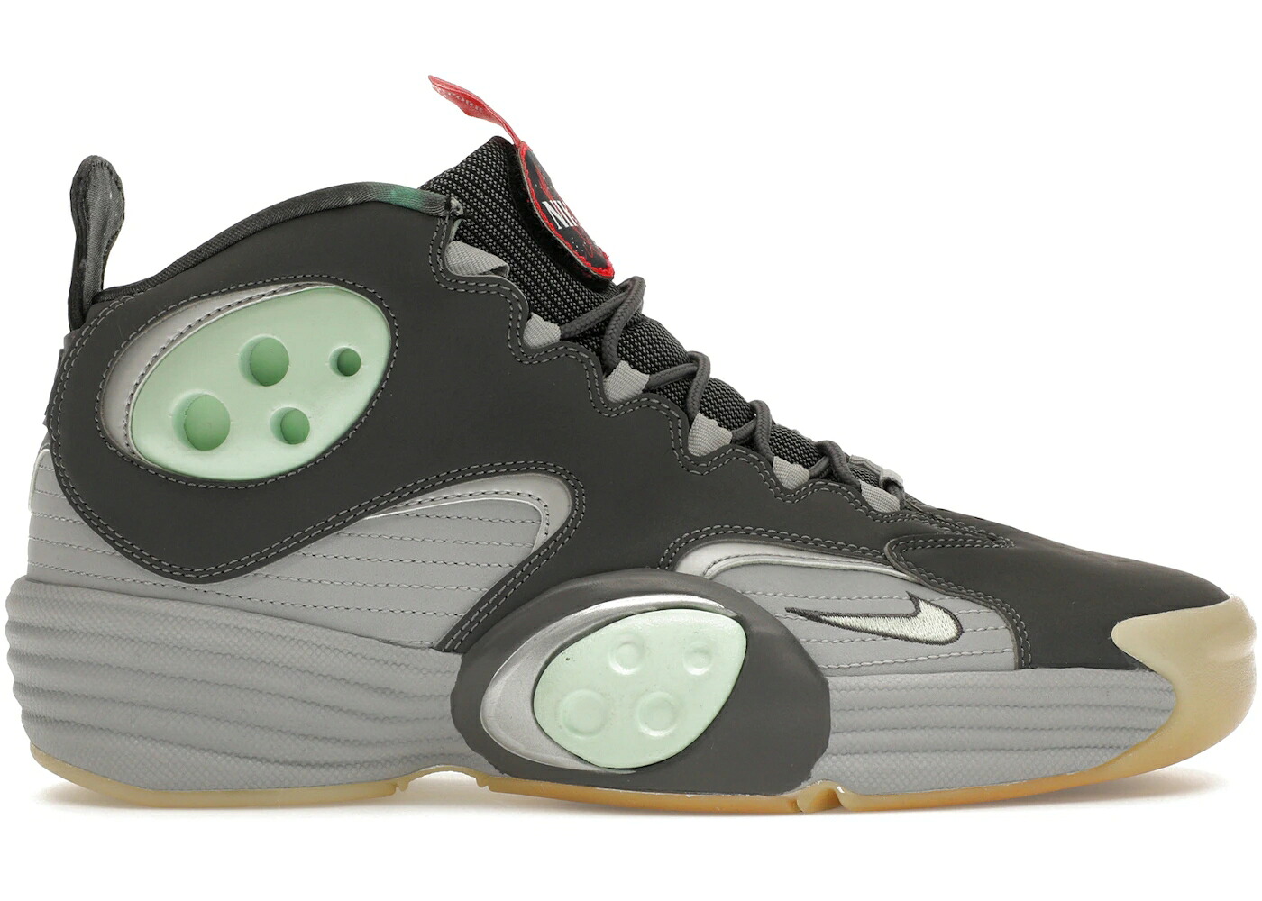 ナイキ フライト ギャラクシー 灰色 グレー フレッシュ スニーカー メンズ NIKE AIR FLIGHT ONE NRG GALAXY / DARK GREY FRESH MINT WOLF GREY