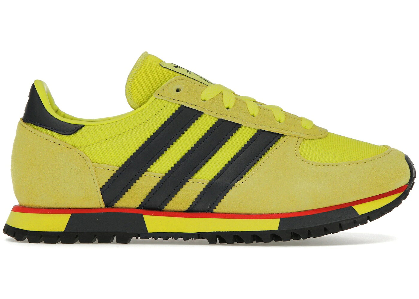 アディダス ぼうぜん自失 紺色 米国海軍 スニーカー メンズ ADIDAS MARATHON 86 SPZL SHOCK SLIME / SHOCK SLIME COLLEGIATE NAVY メンズ靴-スニーカー