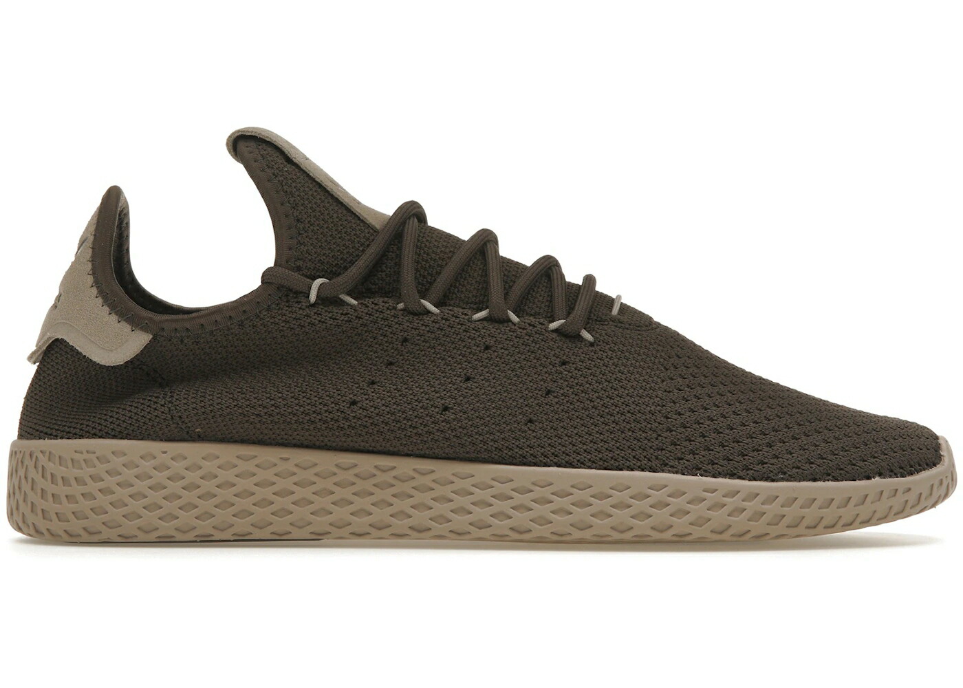 アディダス テニス 茶色 ブラウン スニーカー メンズ ADIDAS PW TENNIS HU CINDER LIGHT BROWN / CINDER CINDER LIGHT BROWN
