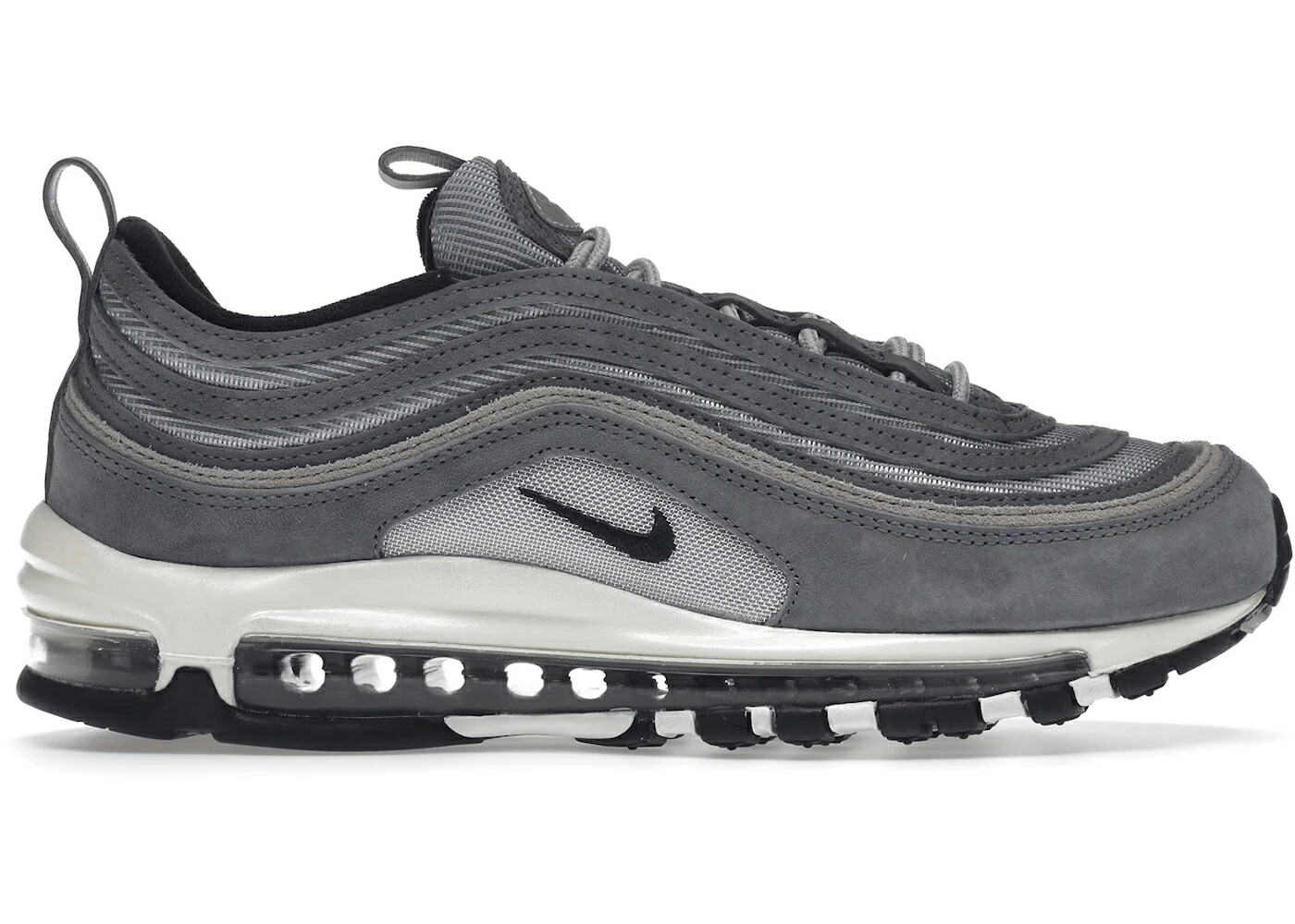 ナイキ マックス 灰色 グレー 銀色 シルバー エアマックス スニーカー メンズ NIKE AIR MAX 97 NH SMOKE GREY METALLIC SILVER 3M / SMOKE GREY MEDIUM ASH METALLIC