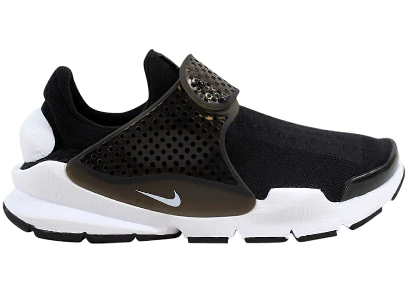 ナイキ ダート 黒色 ブラック 白色 ホワイト スニーカー メンズ NIKE SOCK DART KJCRD BLACK/WHITE / BLACK WHITE|スニケス