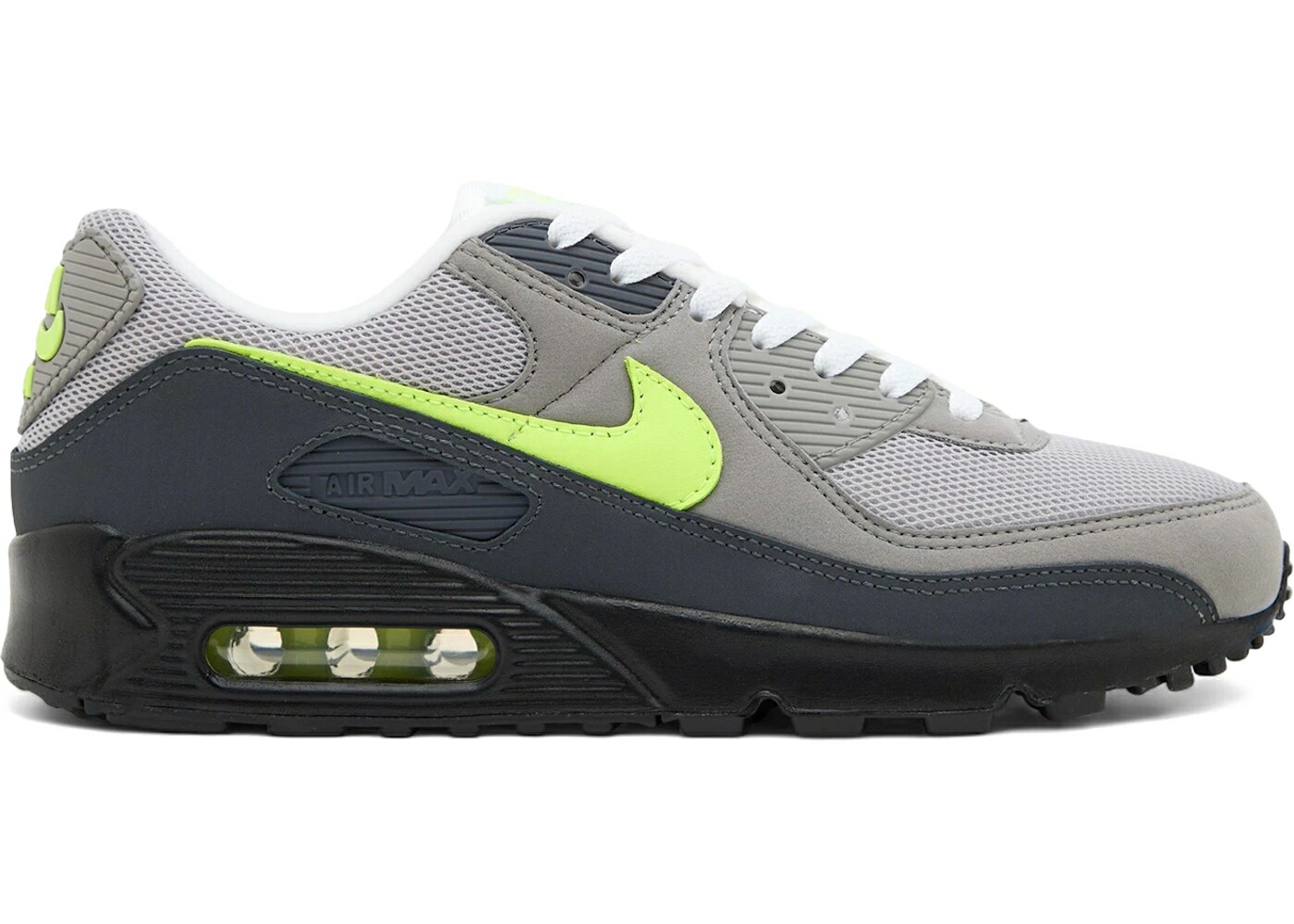 ナイキ マックス 黒色 ブラック 黄色 イエロー エアマックス スニーカー メンズ NIKE AIR MAX 90 NEON / BLACK NEON YELLOW ANTHRACITE