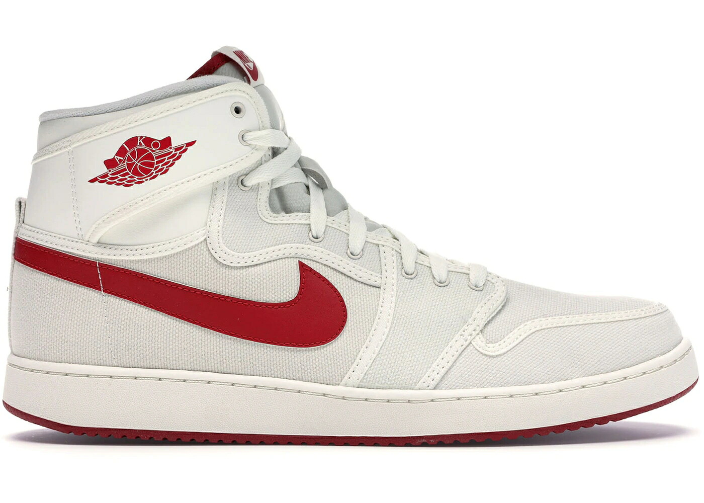 ナイキ ジョーダン 赤 赤いこと スニーカー メンズ JORDAN 1 RETRO KO SAIL (2016) / SAIL VARSITY RED メンズ靴-靴-スニーカー
