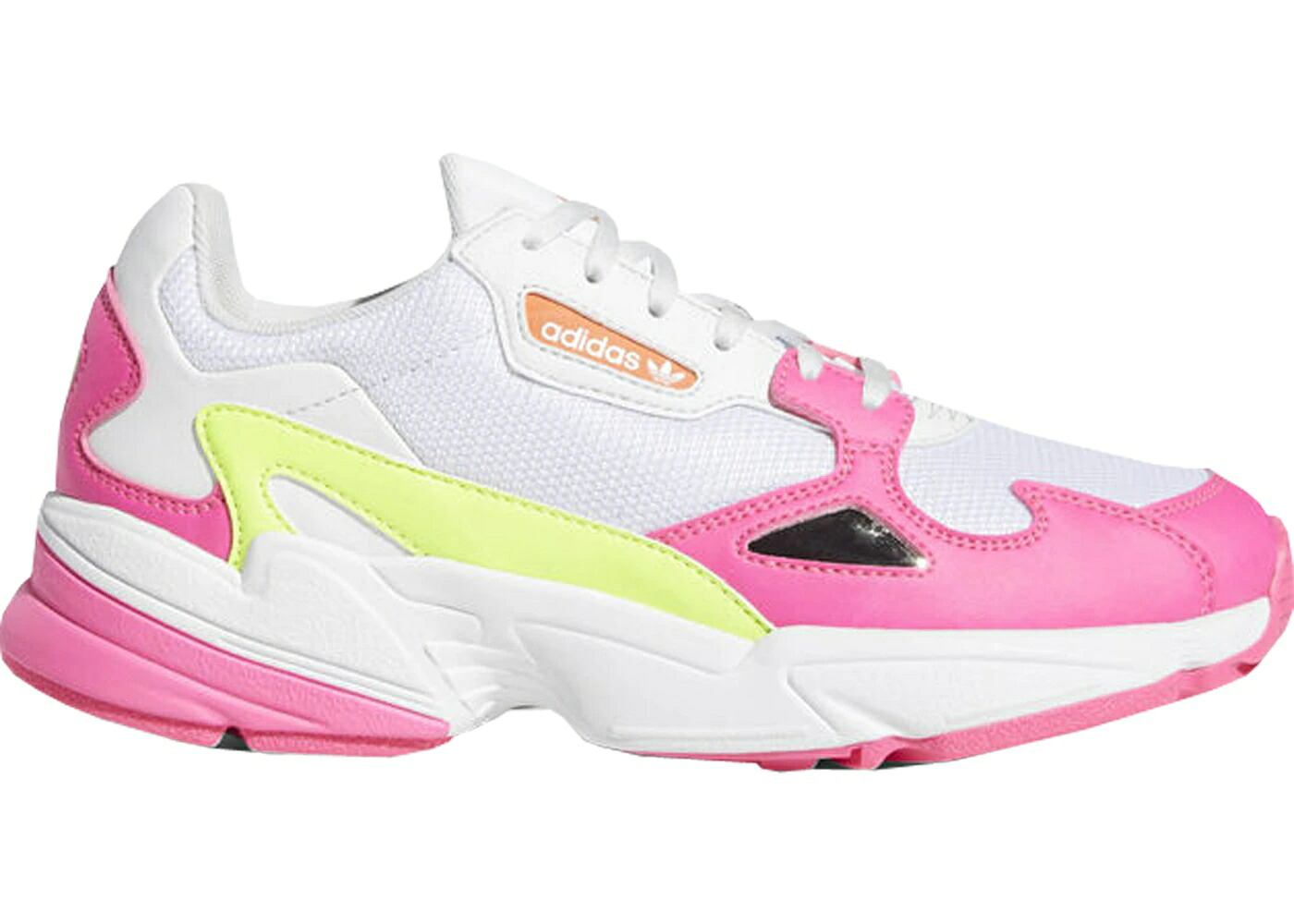 アディダス ぼうぜん自失 サクラ色 黄味がかった 黄色 WOMEN\u0027S スニーカー レディース ADIDAS SHOCK PINK SOLAR YELLOW (WOMEN\u0027S) / SHOCK PINK SOLAR YELLOW RAW