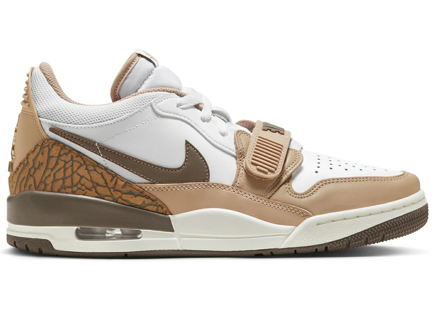 ナイキ ジョーダン レガシー 茶色 ブラウン エレファント 黒色 ブラック スニーカー メンズ JORDAN LEGACY 312 LOW BROWN ELEPHANT / HEMP BLACK SAIL PALOMINO LIGHT｜スニケス