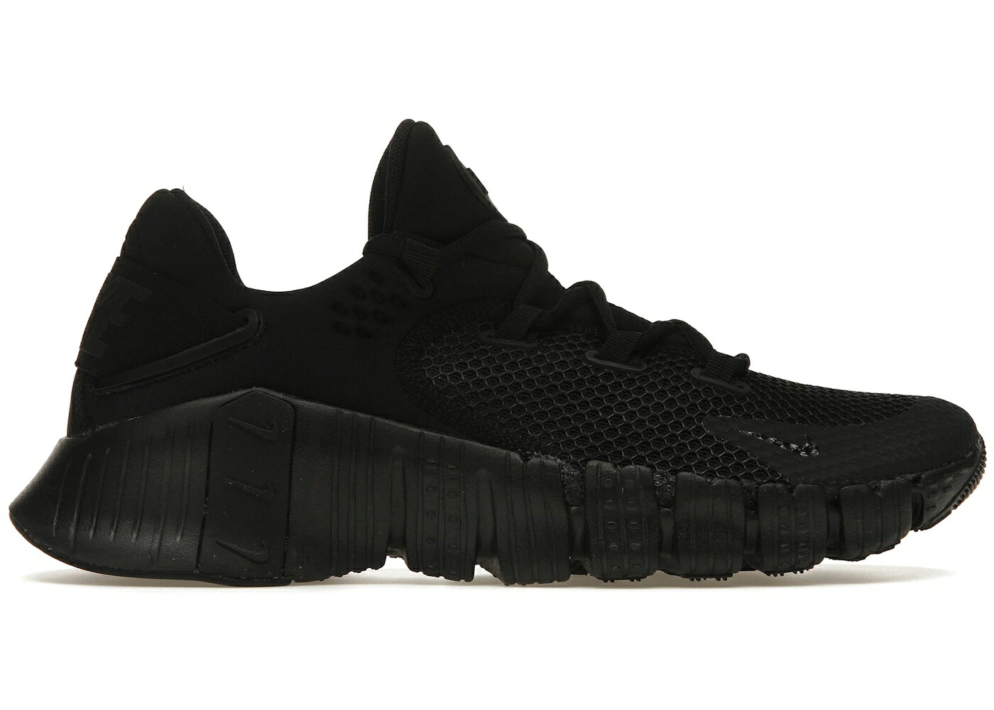 ナイキ フリー 黒色 ブラック スニーカー メンズ NIKE FREE METCON 4 BLACK / BLACK BLACK VOLT|スニケス