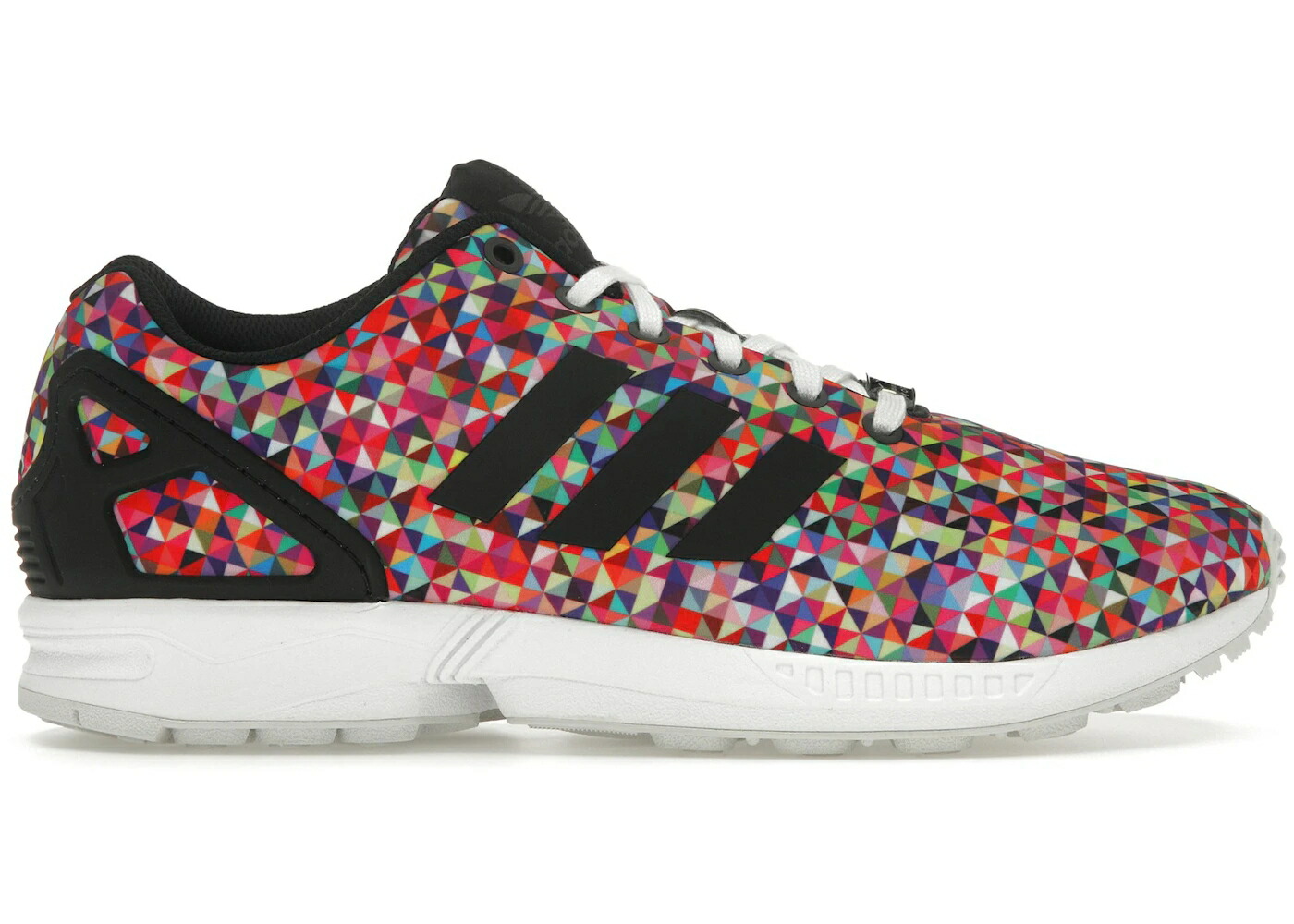 アディダス スニーカー メンズ ADIDAS ZX FLUX MULTI-COLOR PRISM / BLACK1 BLACK1 RUNWHI|スニケス