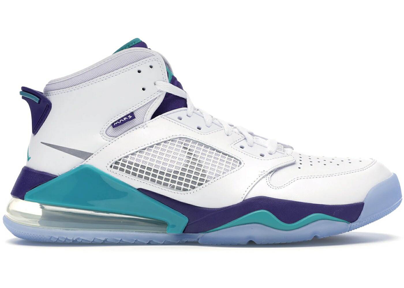 ナイキ ジョーダン 白いこと 白いこと しろがね色 しろがね色 スニーカー メンズ JORDAN MARS 270 GRAPE / WHITE REFLECTIVE SILVER NEW