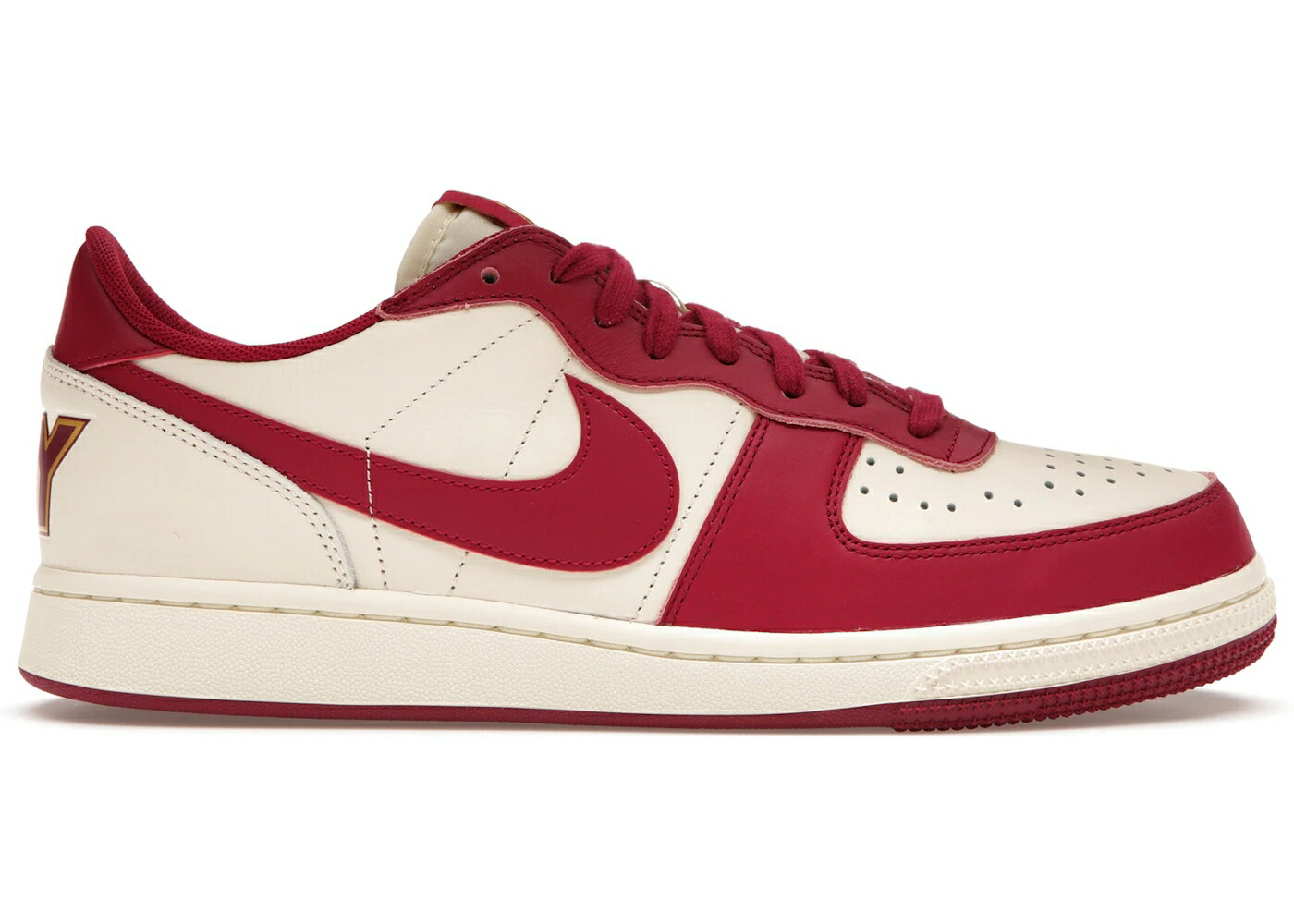 ナイキ ターミネーター 赤 レッド トラック VS. スニーカー メンズ NIKE TERMINATOR LOW NY / COCONUT MILK NOBLE RED TRACK RED