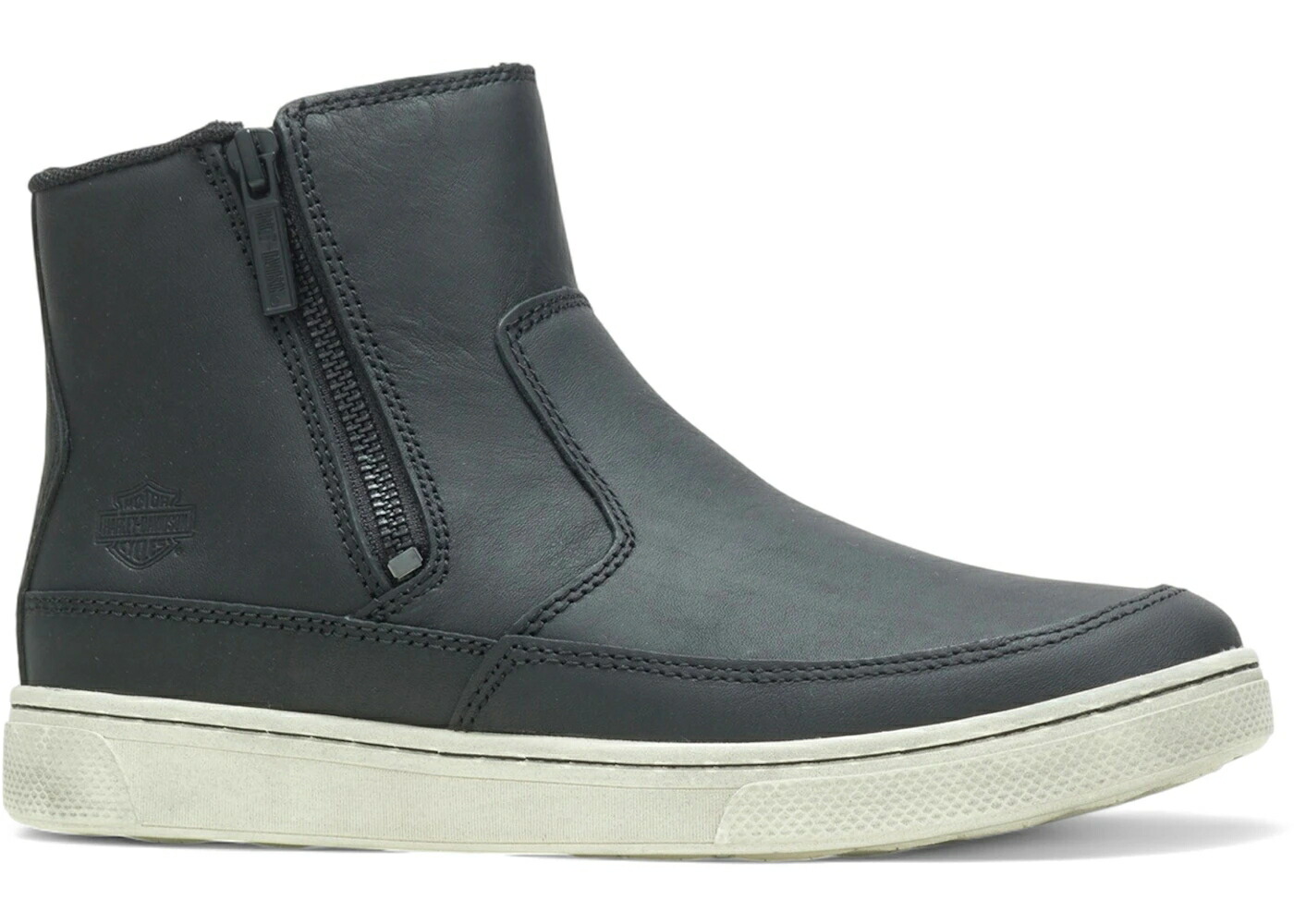 ハーレーダビッドソン 果たし合い ブーツ 黒いこと 黒いこと WOMEN\u0027S スニーカー レディース HARLEY-DAVIDSON SILVANA DUAL ZIP BOOTS BLACK (WOMEN\u0027S) /