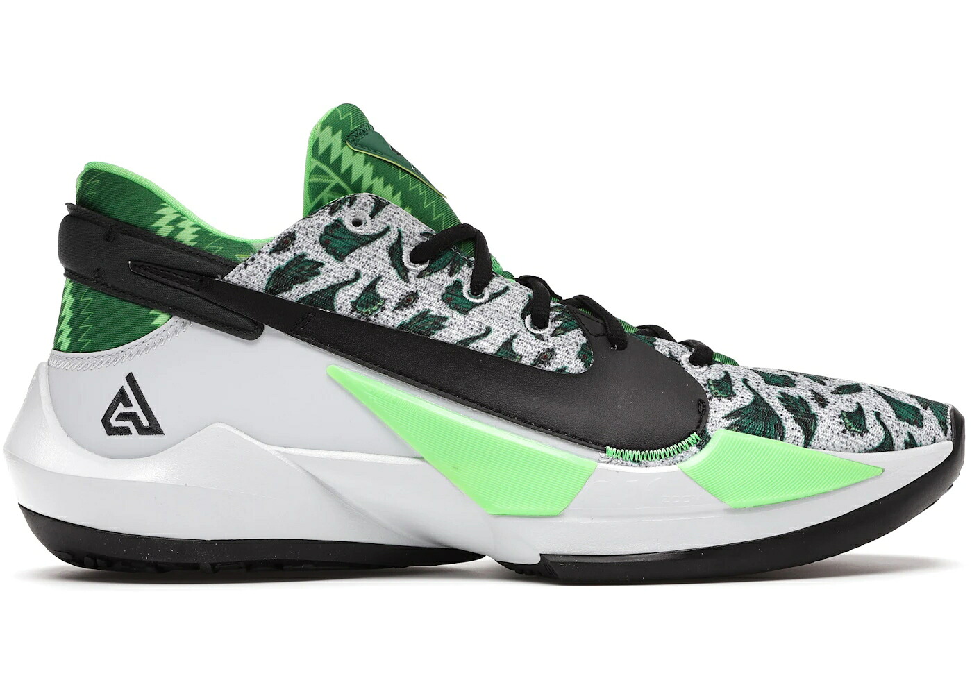 ナイキ ズーム ピュア プラチナム 緑 グリーン ズームフリーク スニーカー メンズ NIKE ZOOM FREAK 2 NAIJA / PURE PLATINUM PINE GREEN GREEN