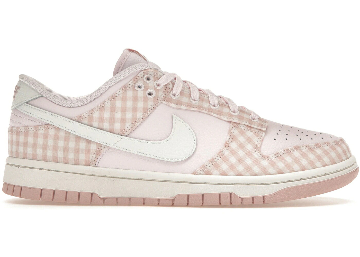 ナイキ ダンク パール サクラ色 オックスフォード ダンクロー WOMEN\u0027S スニーカー レディース NIKE DUNK LOW PEARL PINK GINGHAM (WOMEN\u0027S) / PEARL PINK PINK OXFORD SUMMIT