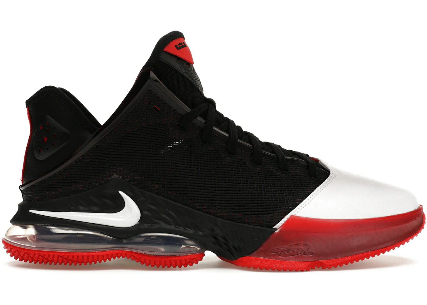 ナイキ レブロン 黒いこと 黒いこと 白いこと 白いこと 赤 赤いこと スニーカー メンズ NIKE LEBRON 19 LOW BLACK WHITE UNIVERSITY RED / BLACK UNIVERSITY RED WHITE