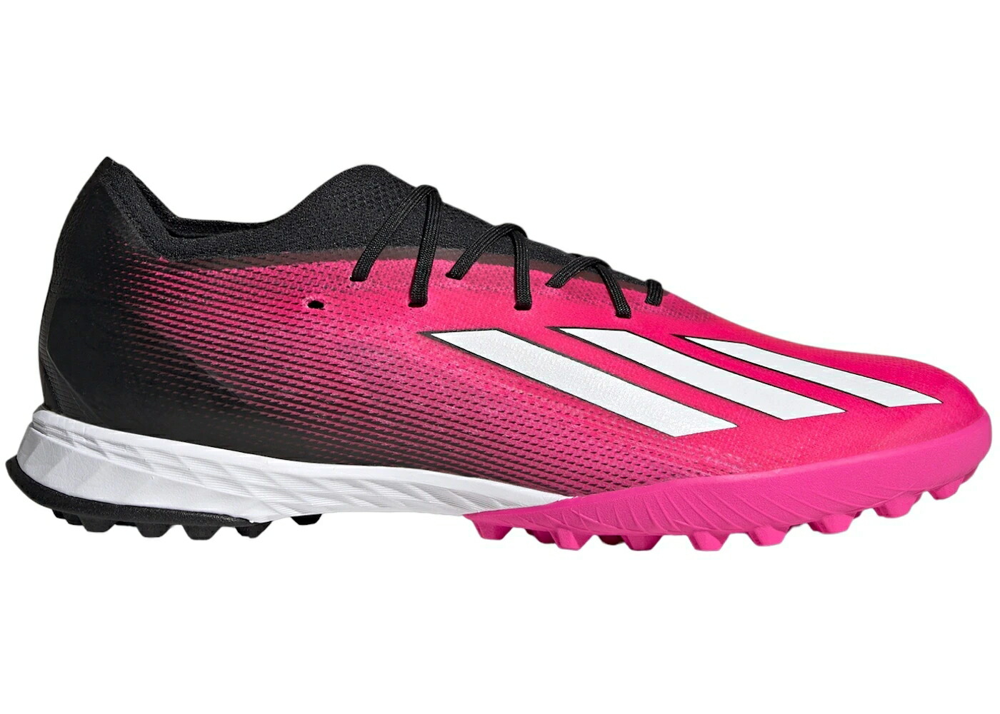 アディダス ターフ チーム ショック ピンク 白色 ホワイト コア 黒色 ブラック SPEEDPORTAL.1 スニーカー メンズ ADIDAS TURF TEAM SHOCK PINK CLOUD WHITE CORE BLACK / TEAM SHOCK PINK 2 CLOUD WHITE