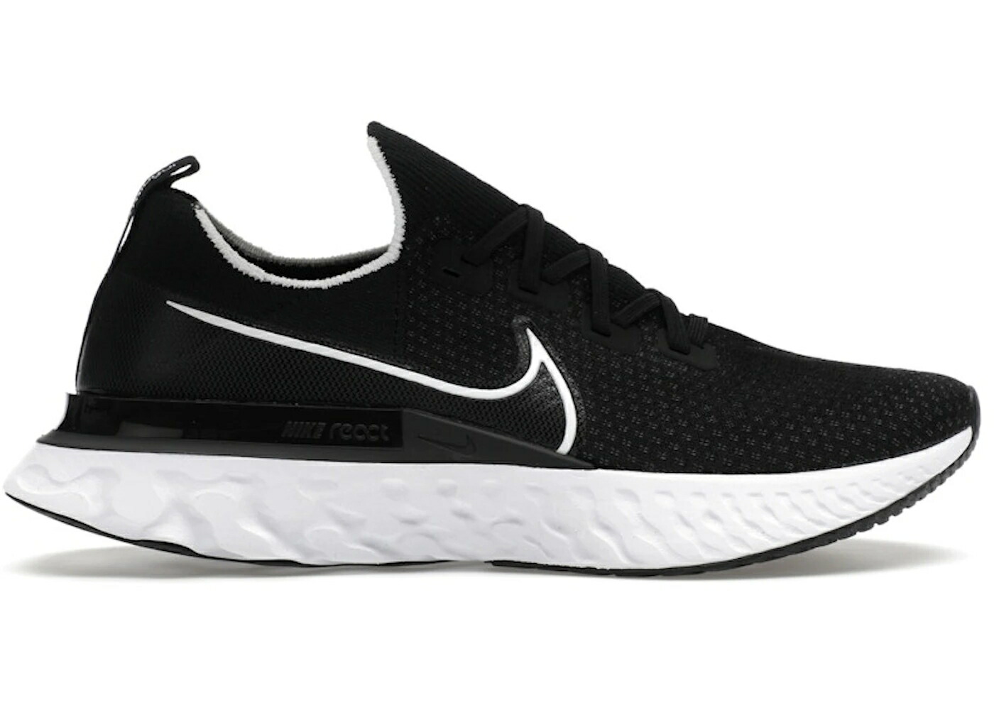 ナイキ リアクト 幽客 黒いこと 黒いこと 白いこと 白いこと 薄墨色 薄墨色 スニーカー メンズ NIKE REACT INFINITY RUN BLACK WHITE / BLACK WHITE DARK GREY