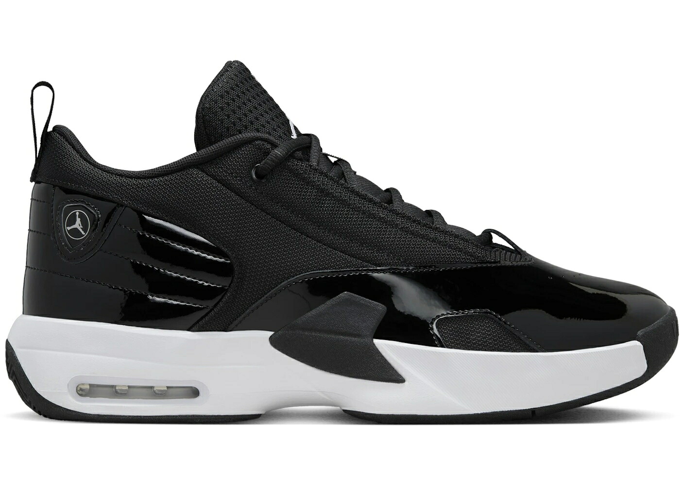 ナイキ ジョーダン マックス オーラ 黒色 ブラック 白色 ホワイト スニーカー メンズ JORDAN MAX AURA 6 BLACK WHITE / BLACK BLACK WHITE