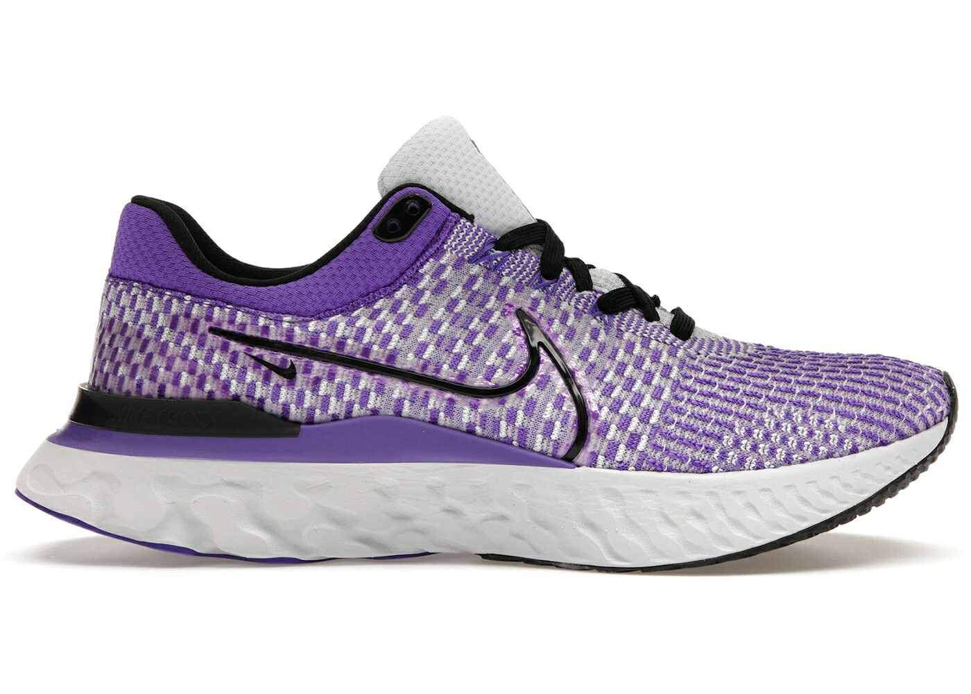 ナイキ リアクト 幽客 飛球編み物 紫 パープル 純然たる プラチナム スニーカー メンズ NIKE REACT INFINITY RUN FLYKNIT 3 PSYCHIC PURPLE / PURE PLATINUM PSYCHIC PURPLE