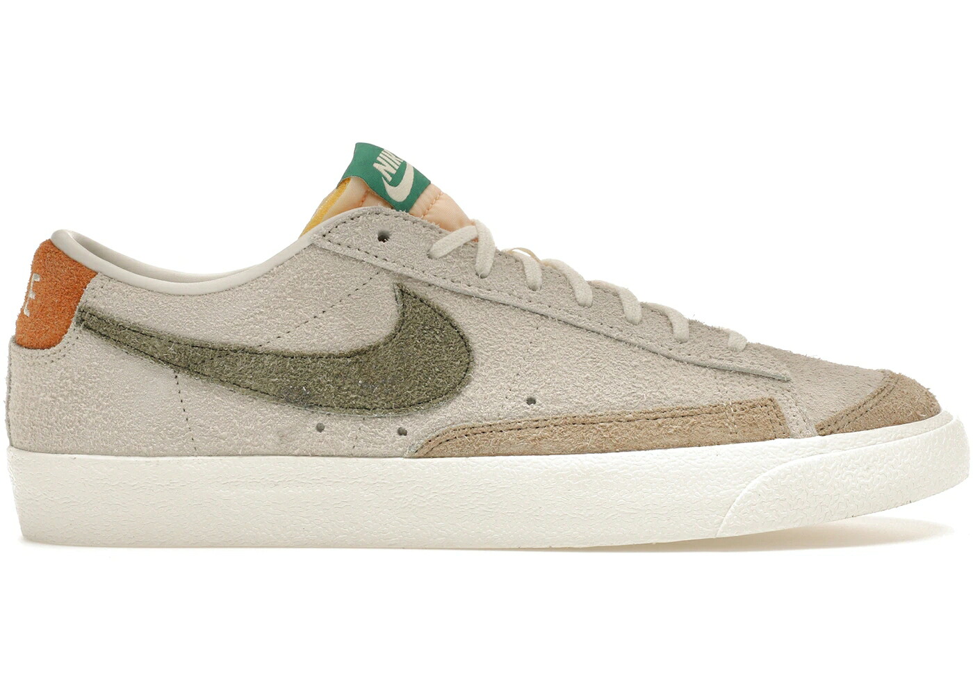 ナイキ ブレイザー プレミアム '77 スニーカー メンズ NIKE BLAZER LOW PREMIUM COCONUT MILK / COCONUT MILK MULTI SAIL|スニケス