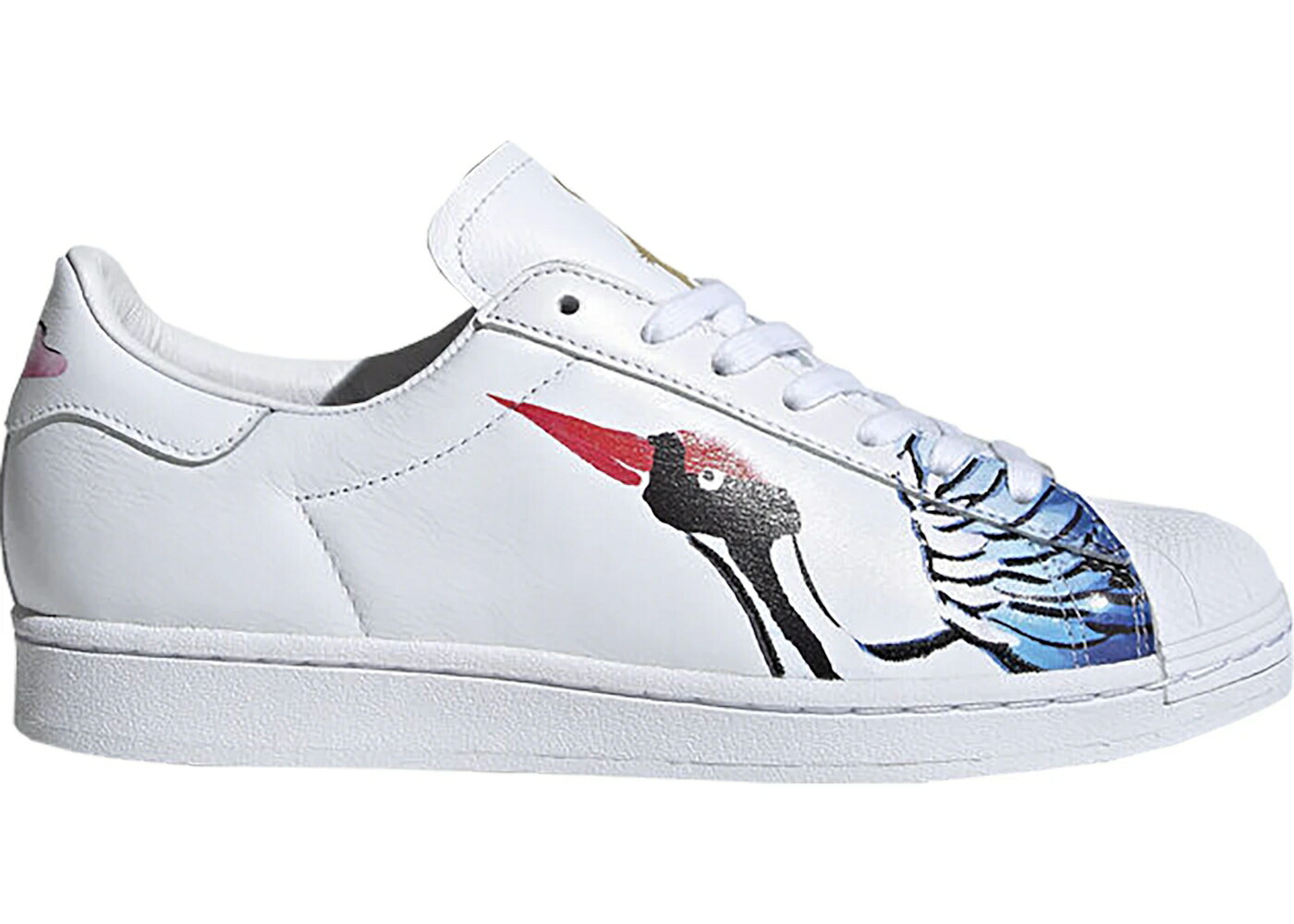 アディダス スーパースター 白色 ホワイト ゴールド スニーカー メンズ ADIDAS SUPERSTAR CLEAN CHINESE NEW YEAR (2020) / CLOUD WHITE CLOUD WHITE GOLD