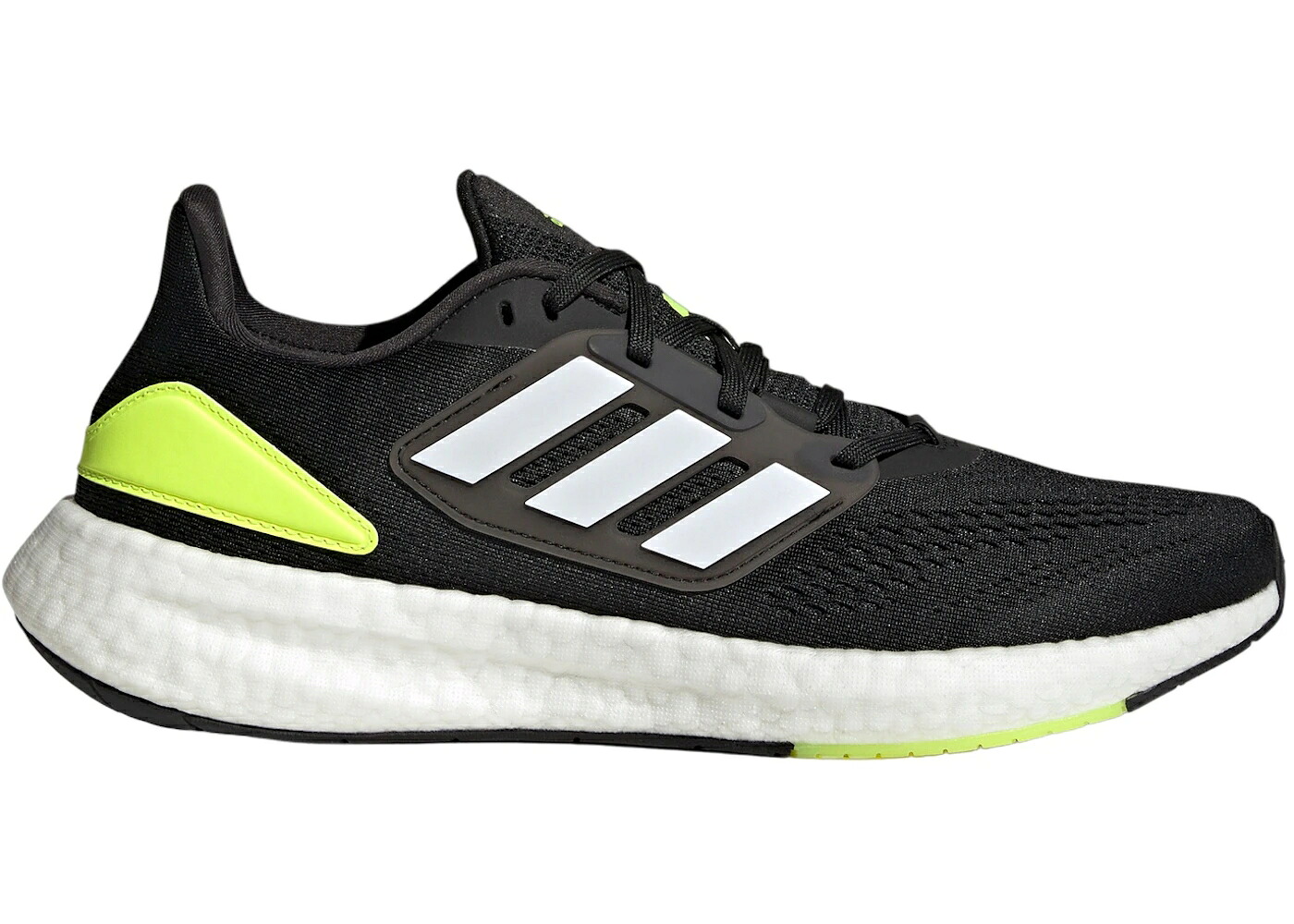 アディダス コア 黒色 ブラック 白色 ホワイト 黄色 イエロー スニーカー メンズ ADIDAS PUREBOOST 22 CORE BLACK CLOUD WHITE SOLAR YELLOW / CORE BLACK CLOUD WHITE SOLAR 42,640円
