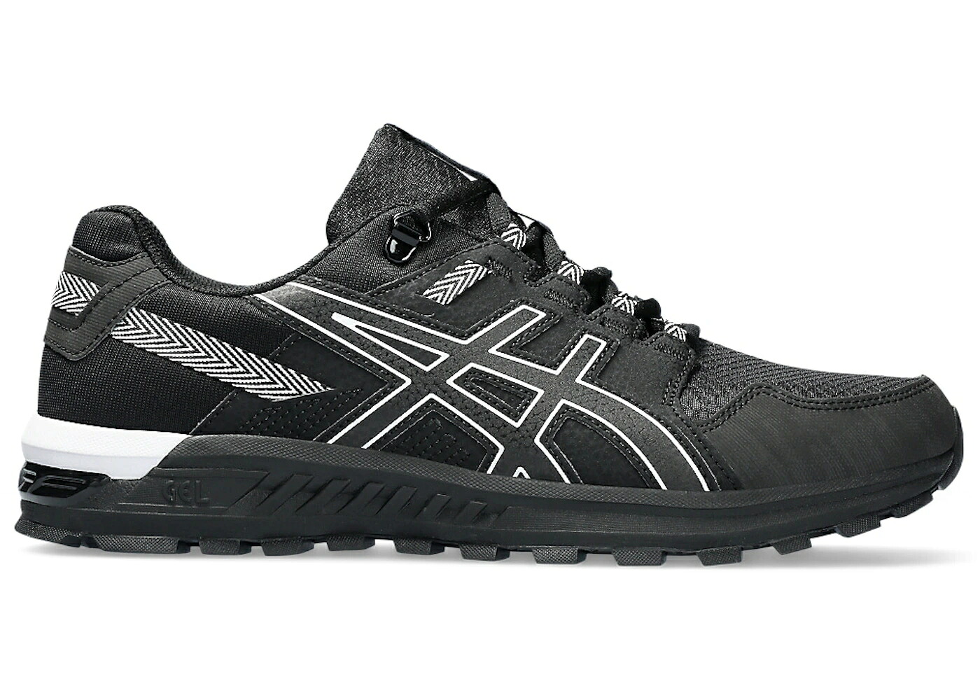 アシックス 黒色 ブラック 白色 ホワイト スニーカー メンズ ASICS GEL-CITREK BLACK WHITE / BLACK WHITE｜スニケス