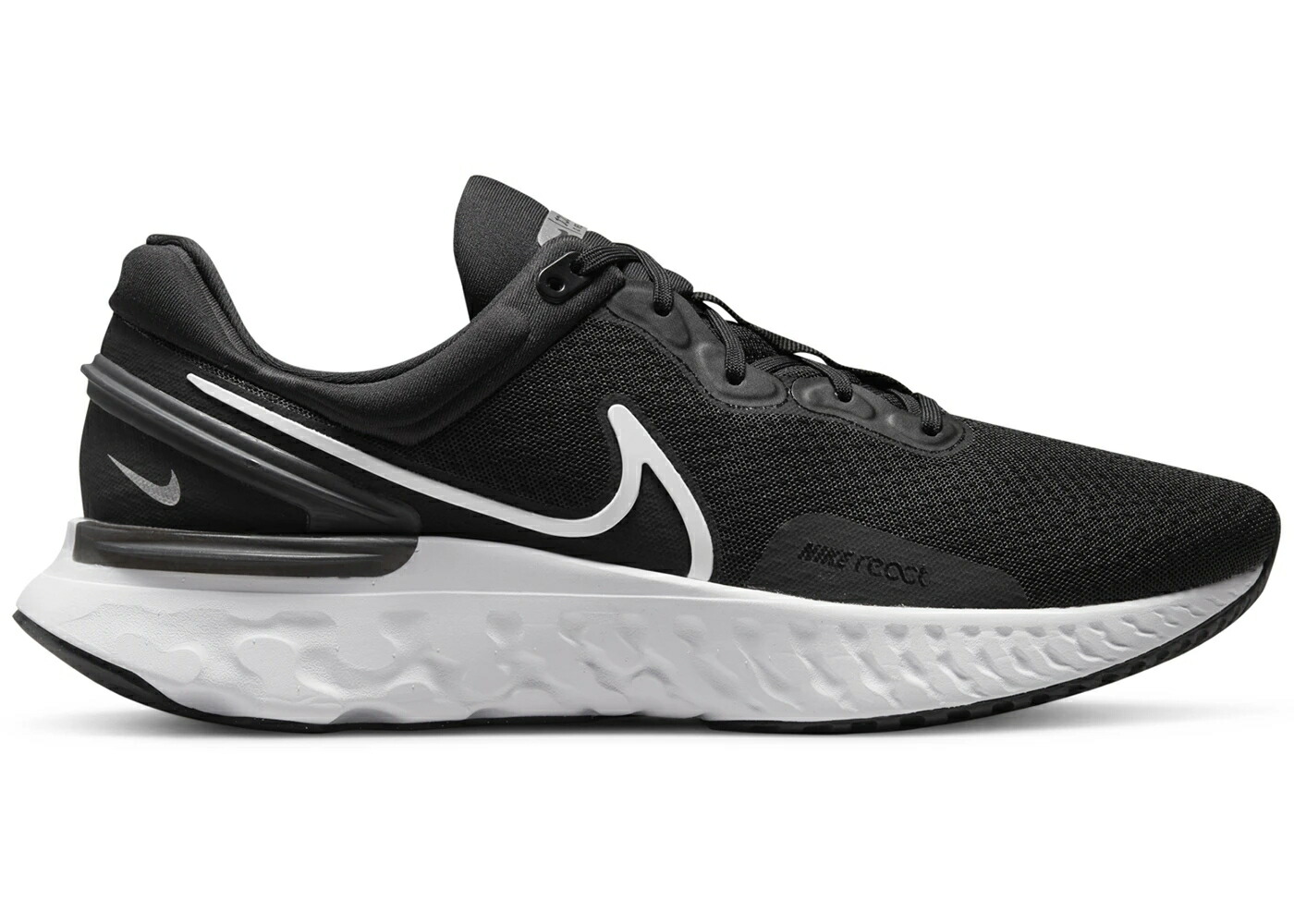 ナイキ リアクト 黒色 ブラック 白色 ホワイト スニーカー メンズ NIKE REACT MILER 3 BLACK WHITE / BLACK WHITE
