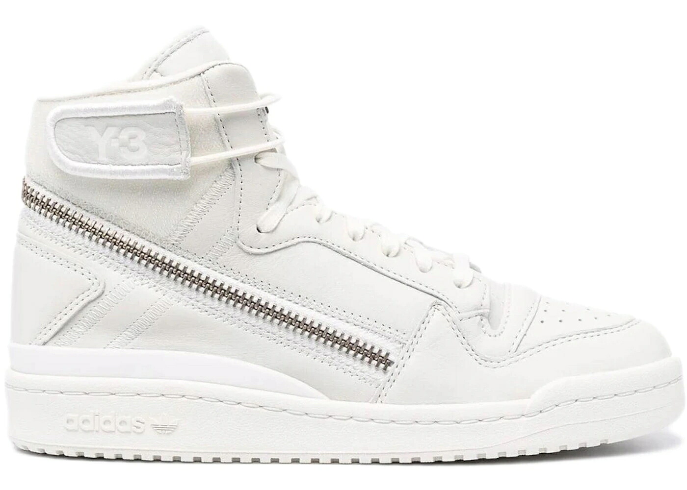 アディダス フォーラム 白色 ホワイト コア スニーカー メンズ ADIDAS Y-3 FORUM HI OG UNDYED WHITE / NON DYED NON DYED CORE WHITE｜スニケス 94,105円