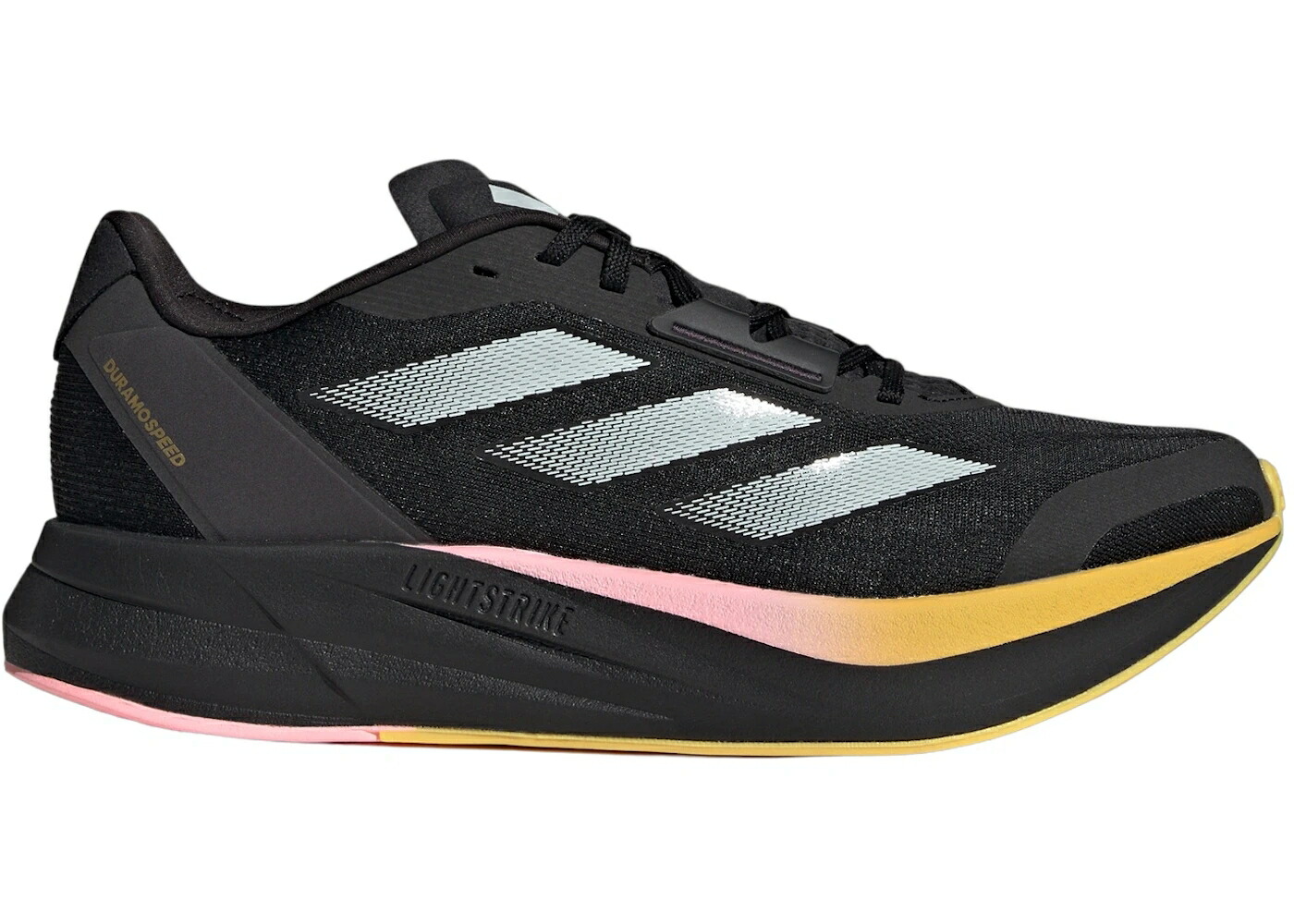 アディダス スピード コア 黒色 ブラック ゼロ スニーカー メンズ ADIDAS DURAMO SPEED CORE BLACK ZERO METALIC SPARK / CORE BLACK ZERO METALIC SPARK