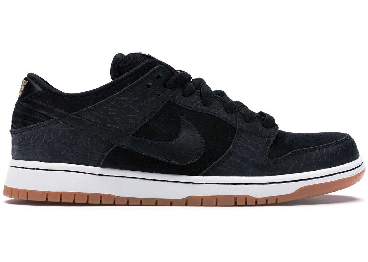 ナイキ エスビー ダンク 黒色 ブラック 白色 ホワイト 茶色 ブラウン ダンクロー スニーカー メンズ NIKE SB DUNK LOW NONTOURAGE / BLACK BLACK WHITE GUM MED BROWN