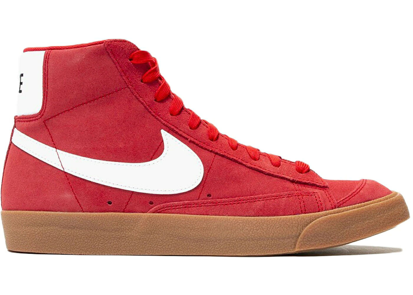 ナイキ ブレイザー ミッド 赤 赤いこと スニーカー メンズ NIKE BLAZER MID 77 RED GUM / RED GUM
