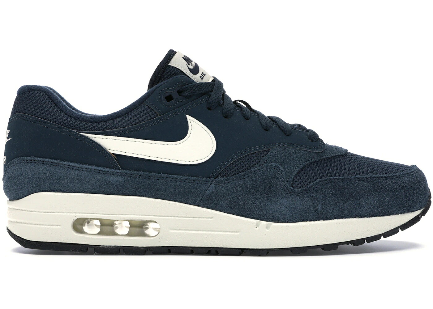 ナイキ マックス 紺色 米国海軍 黒いこと 黒いこと 大気圏マックス スニーカー メンズ NIKE AIR MAX 1 ARMORY NAVY / ARMORY NAVY SAIL SAIL BLACK