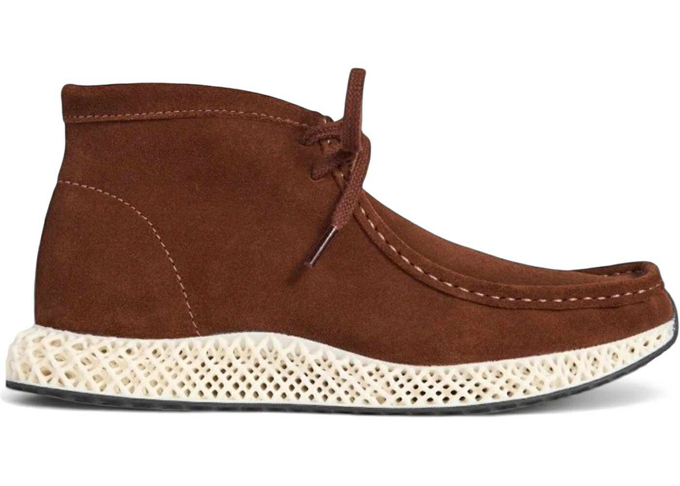 アディダス クラークス オリジナルス ミッド ストリート スニーカー メンズ ADIDAS X CLARKS ORIGINALS 4D WALLABEE MID RONNIE FIEG 8TH STREET CHESTNUT /