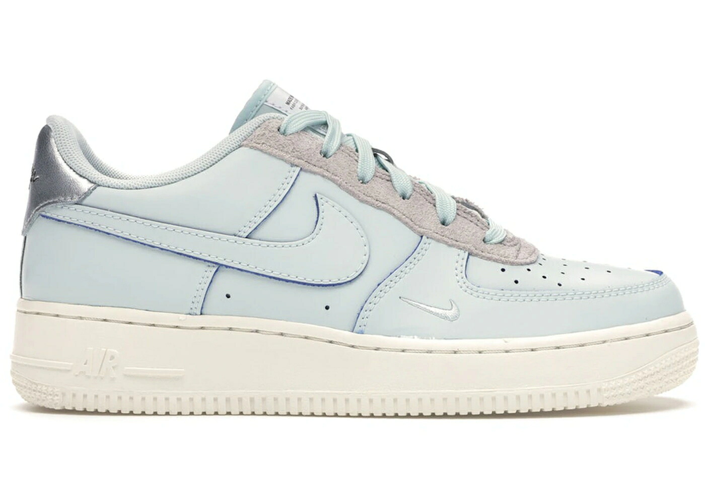 ナイキ 薄墨色 薄墨色 空軍 お坊っちゃん キッズ NIKE AIR FORCE 1 LOW DEVIN BOOKER (GS) / BARELY GREY MOON PARTICLE PALE もの言う花 マタニティ スニーカー