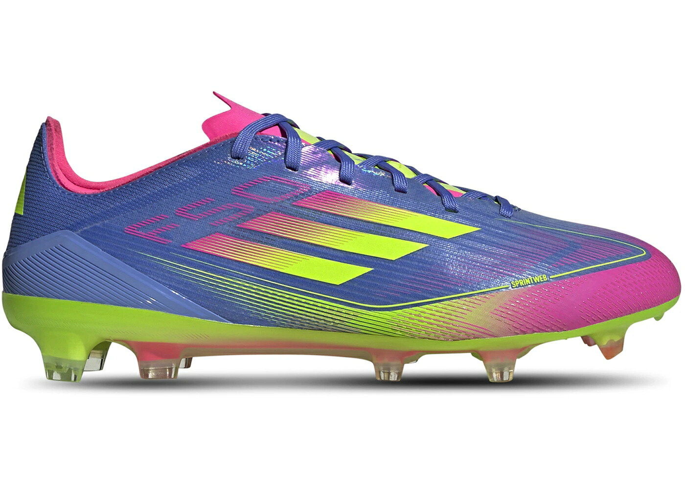 アディダス プロ ビクトリー 青色 ブルー フュージョン スニーカー メンズ ADIDAS F50 PRO FG CELESTIAL VICTORY PACK / BLUE FUSION LUCID LEMON LUCID｜スニケス 62,900円