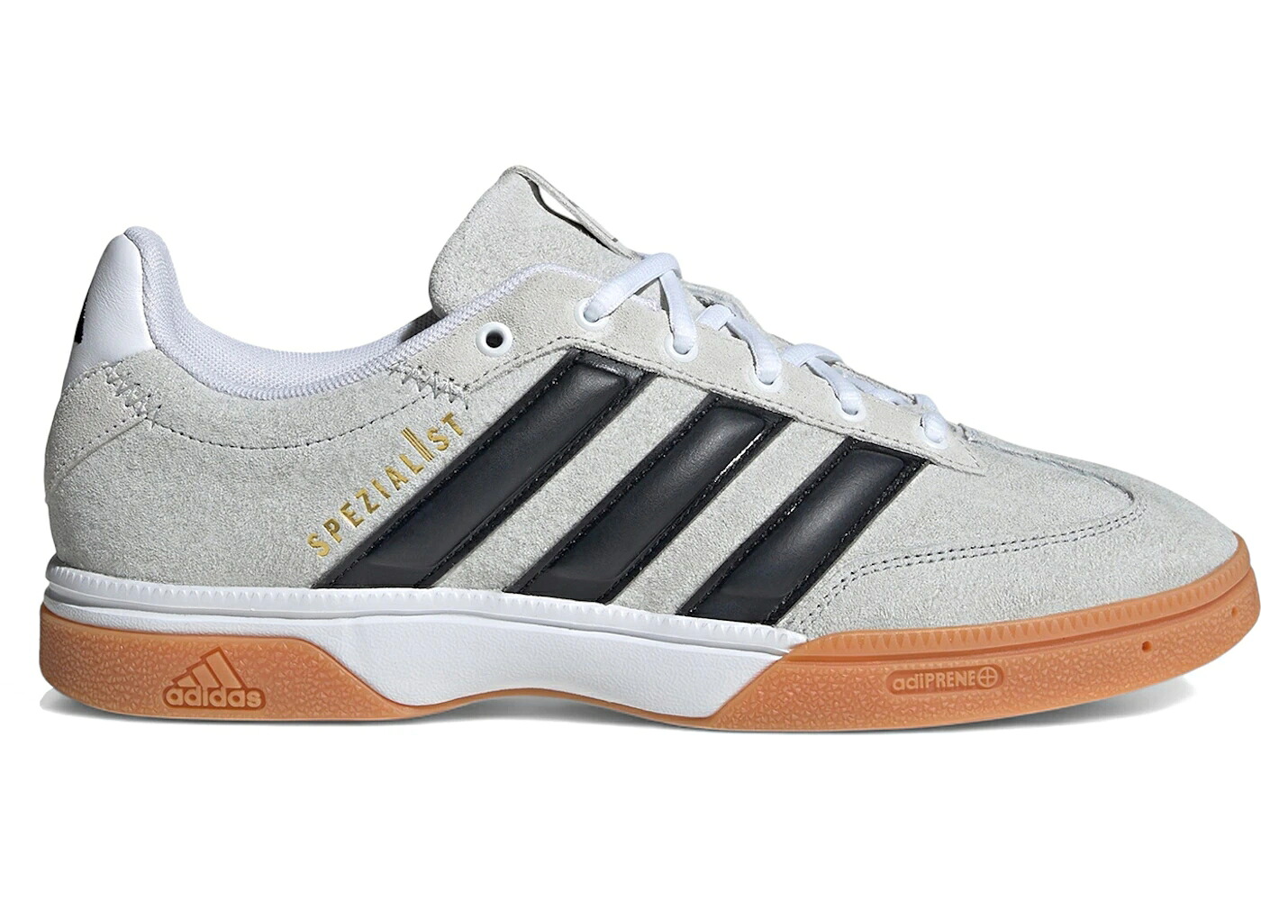 アディダス 白色 ホワイト コア 黒色 ブラック 灰色 グレー スニーカー メンズ ADIDAS SPEZIALIST INDOOR WHITE CORE BLACK GREY / CLOUD WHITE CORE BLACK GREY TWO