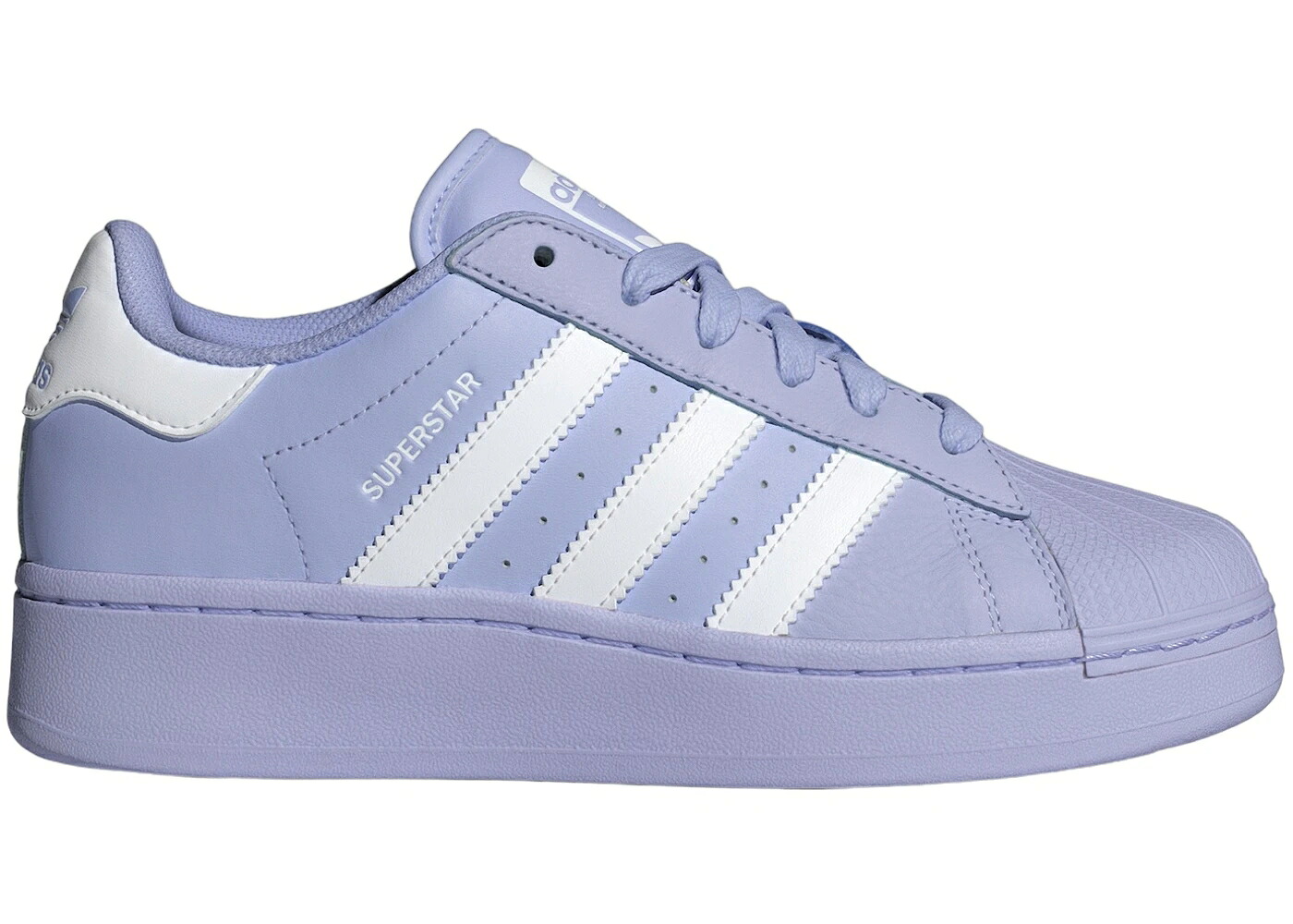アディダス はやりっ児 白いこと 白いこと 紫 相撲取り草 WOMEN\u0027S スニーカー レディース ADIDAS SUPERSTAR XLG CLOUD WHITE VIOLET TONE (WOMEN\u0027S) / CLOUD WHITE VIOLET TONE CLOUD