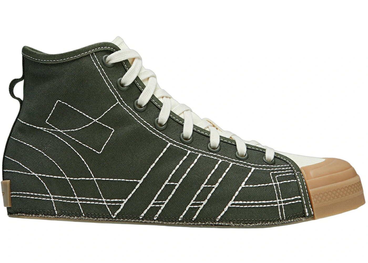 アディダス ナイト カーゴ クリーム 白色 ホワイト スニーカー メンズ ADIDAS Y-3 NIZZA HI NIGHT CARGO CREAM WHITE GUM / NIGHT CARGO CREAM WHITE GUM｜スニケス