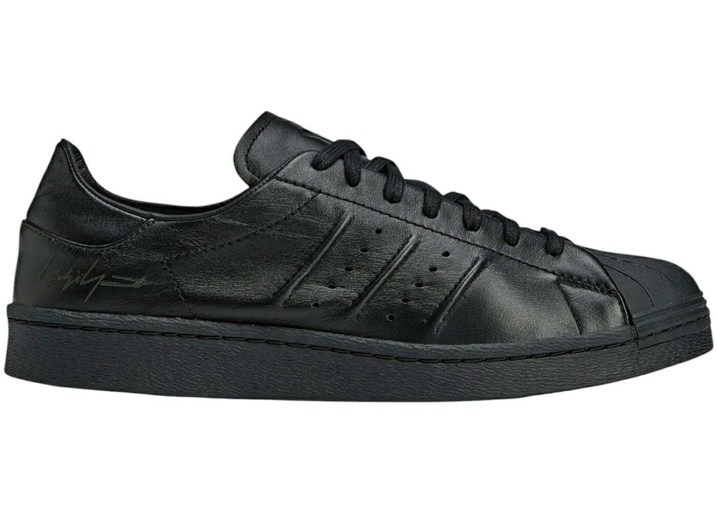 アディダス はやりっ児 黒いこと 黒いこと スニーカー メンズ ADIDAS Y-3 SUPERSTAR BLACK / BLACK BLACK BLACK