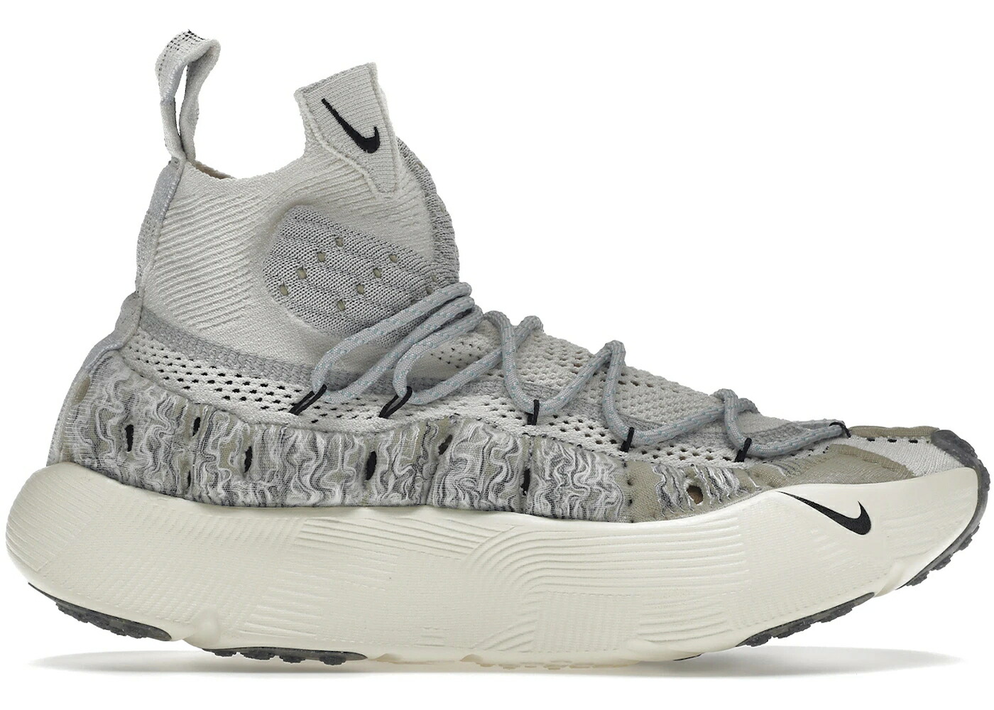 ナイキ フライニット 黒色 ブラック スニーカー メンズ NIKE ISPA SENSE FLYKNIT PHANTOM BLACK / PHANTOM COCONUT MILK BLACK