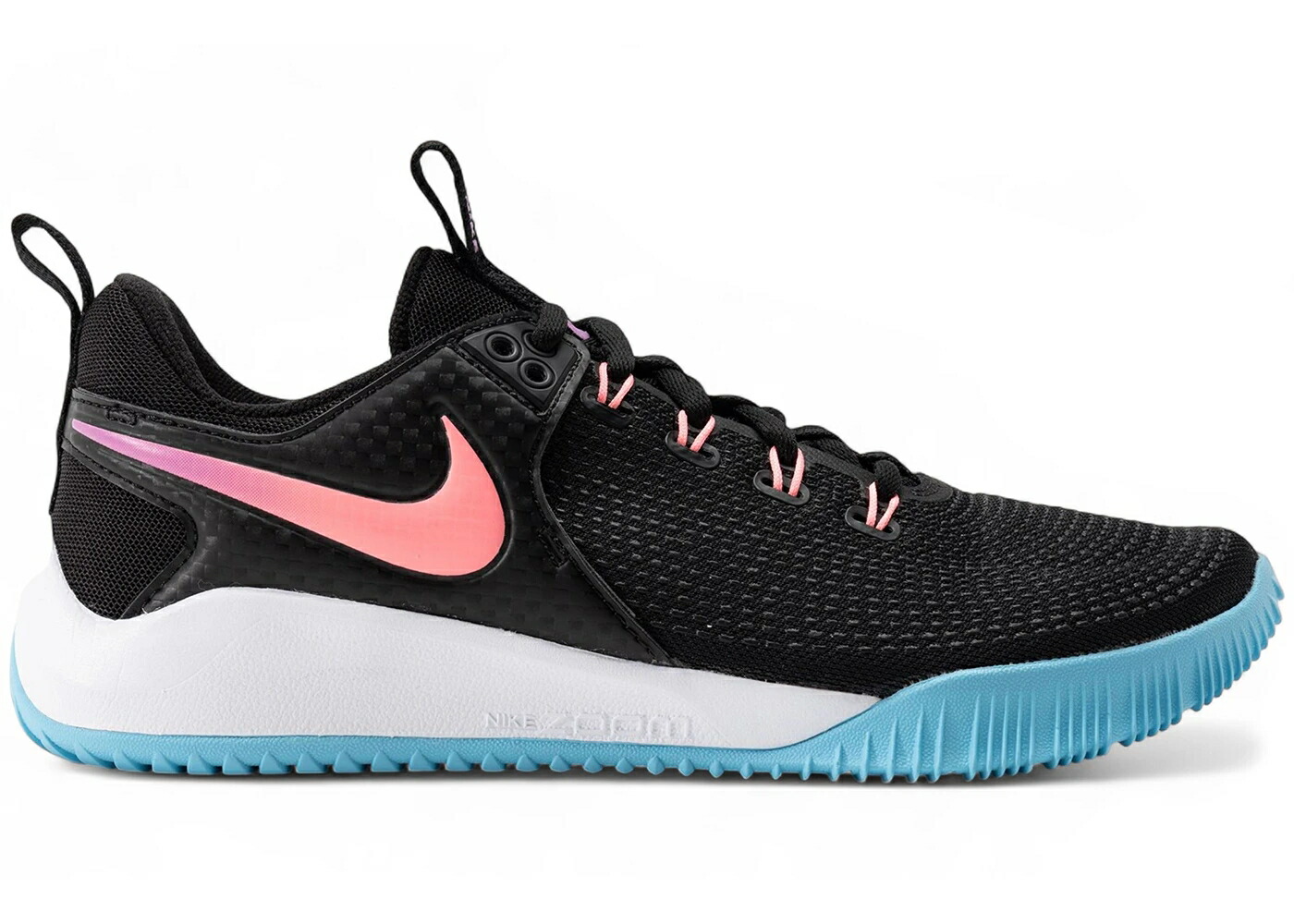 ナイキ ズーム 黒色 ブラック スニーカー メンズ NIKE AIR ZOOM HYPERACE 2 LE BLACK SUNSET PULSE LAGOON / BLACK SUNSET PULSE LAGOON PULSE