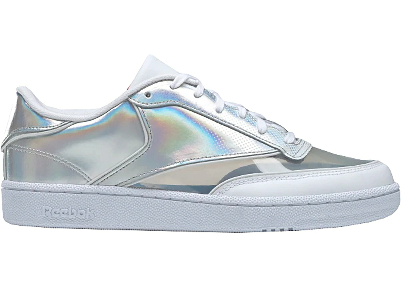 リーボック クラブ ディーシー 白色 ホワイト 銀色 シルバー スニーカー メンズ REEBOK CLUB C 85 DC WONDER WOMAN / WHITE SILVER METALLIC WHITE