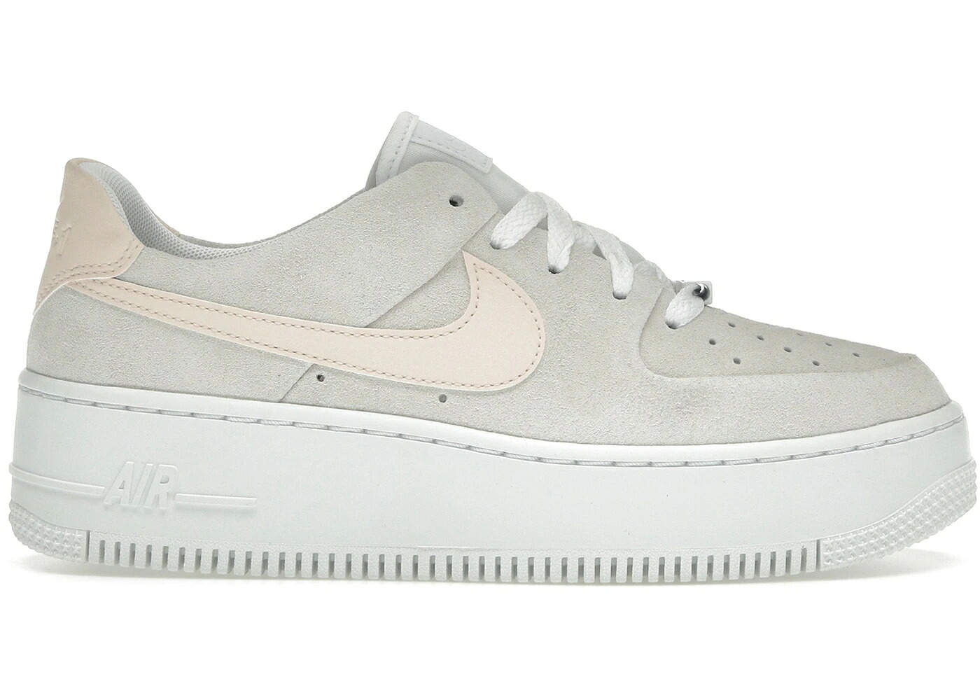 ナイキ 白いこと 白いこと 空軍 WOMEN\u0027S スニーカー レディース NIKE AIR FORCE 1 SAGE LOW SAIL GUAVA ICE (WOMEN\u0027S) / WHITE SAIL GUAVA ICE